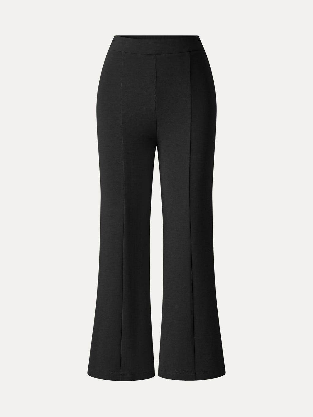 OGLmove Sandwashed High Rise Cropped Flared Pants with Pockets