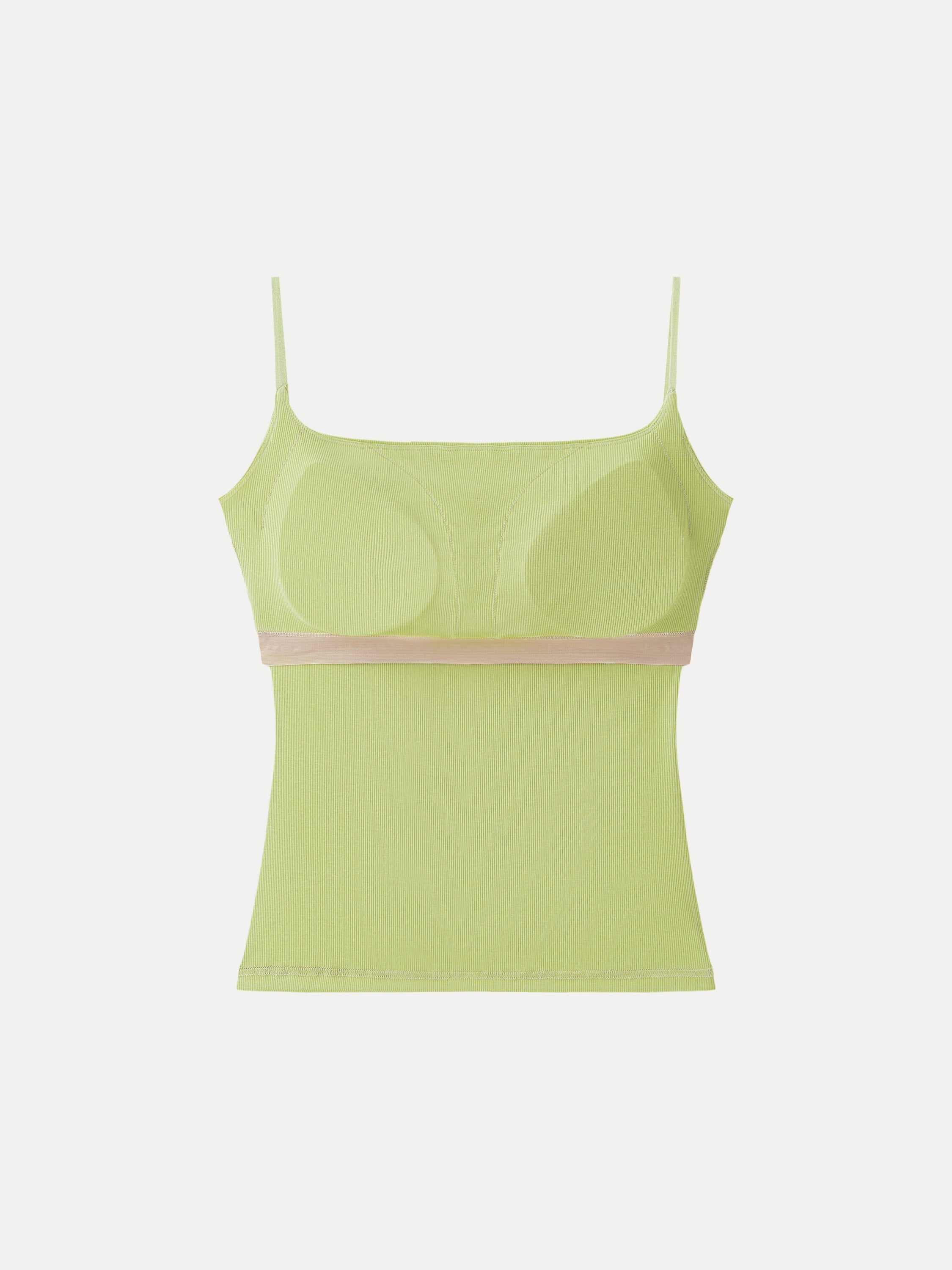 OGLmove Women's Square Neck Spaghetti Bra Tank
