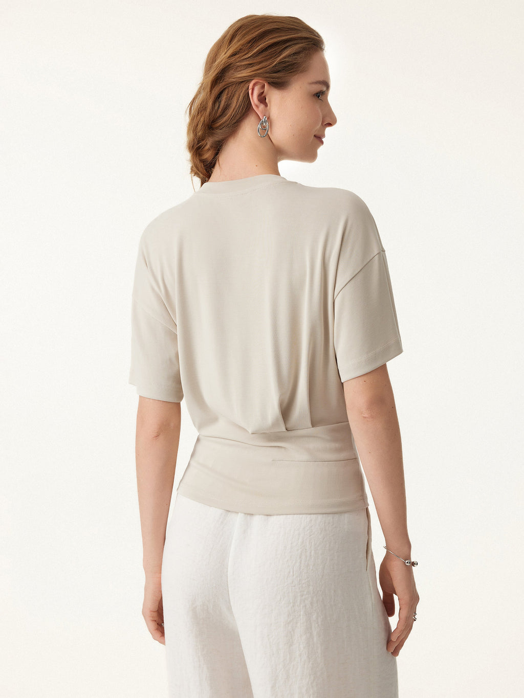 OGLmove Crewneck Short Sleeve Tucked Tee