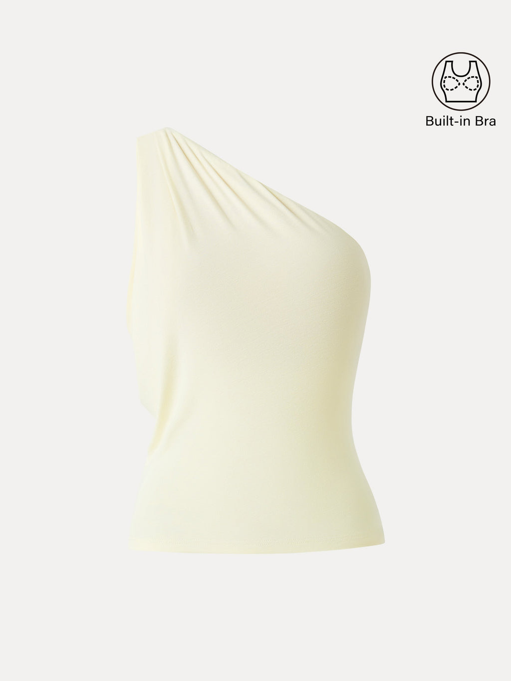 OGLmove One Shoulder Cropped Bra Top