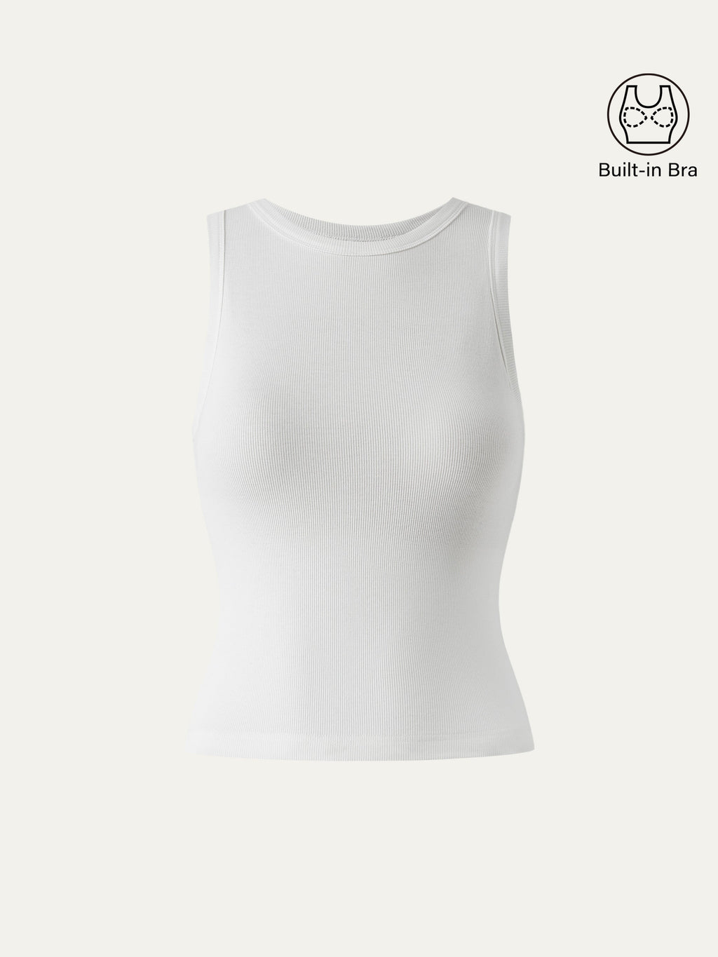 OGLmove Crewneck Cotton Airy Bra Tank