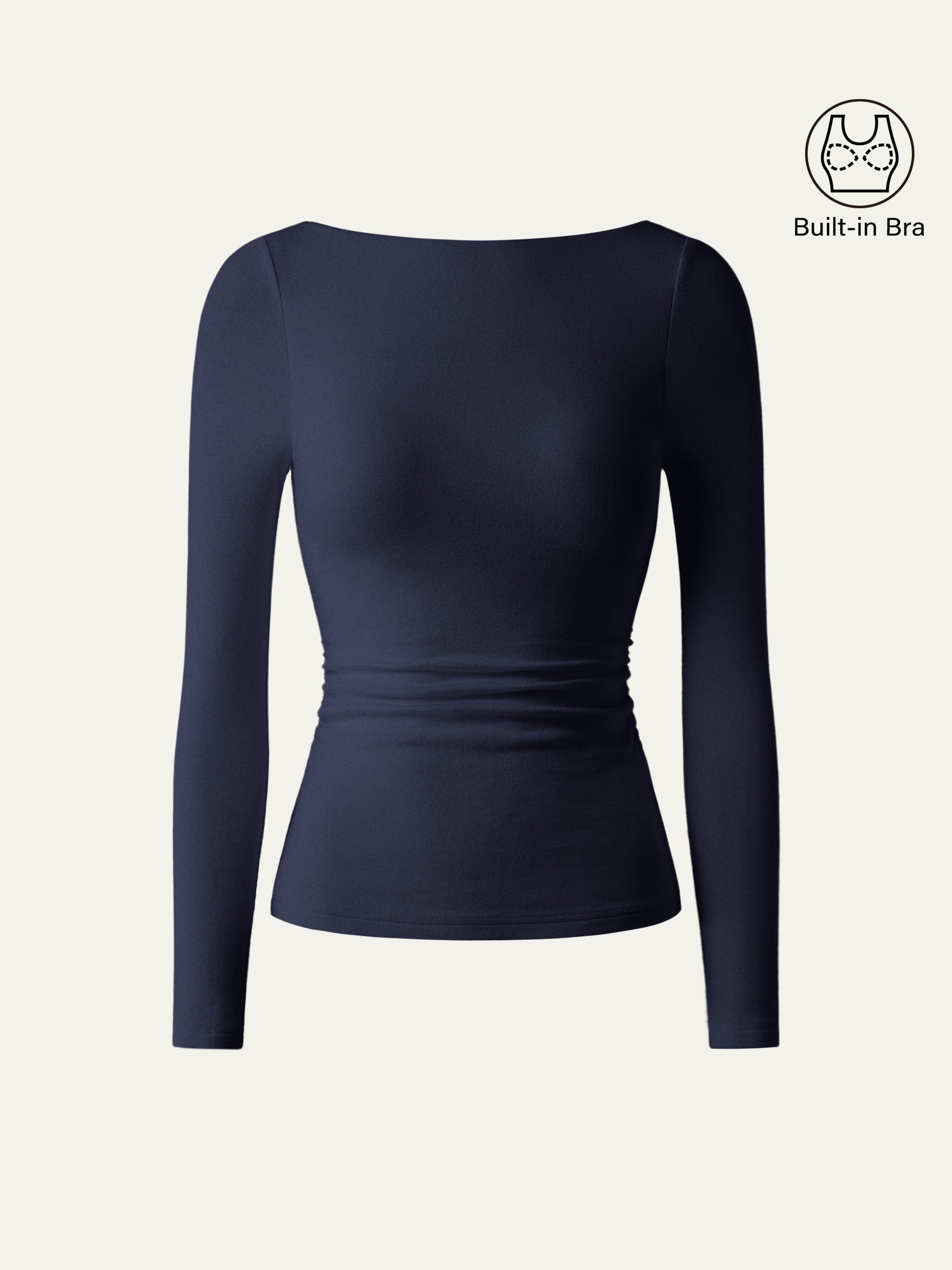 OGLmove Women's Open-Back Bandless Bra Top