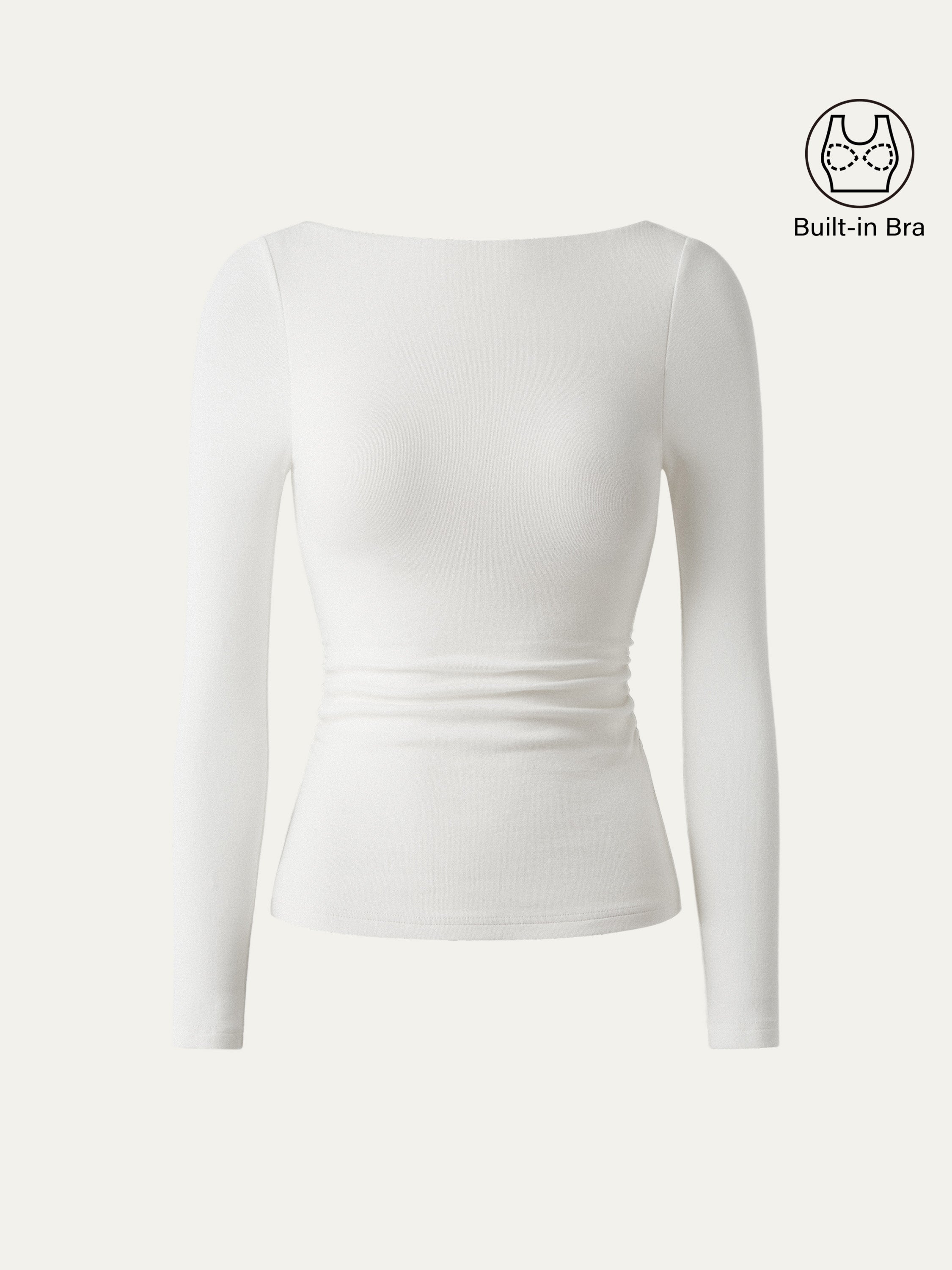 OGLmove Women's Open-Back Bandless Bra Top