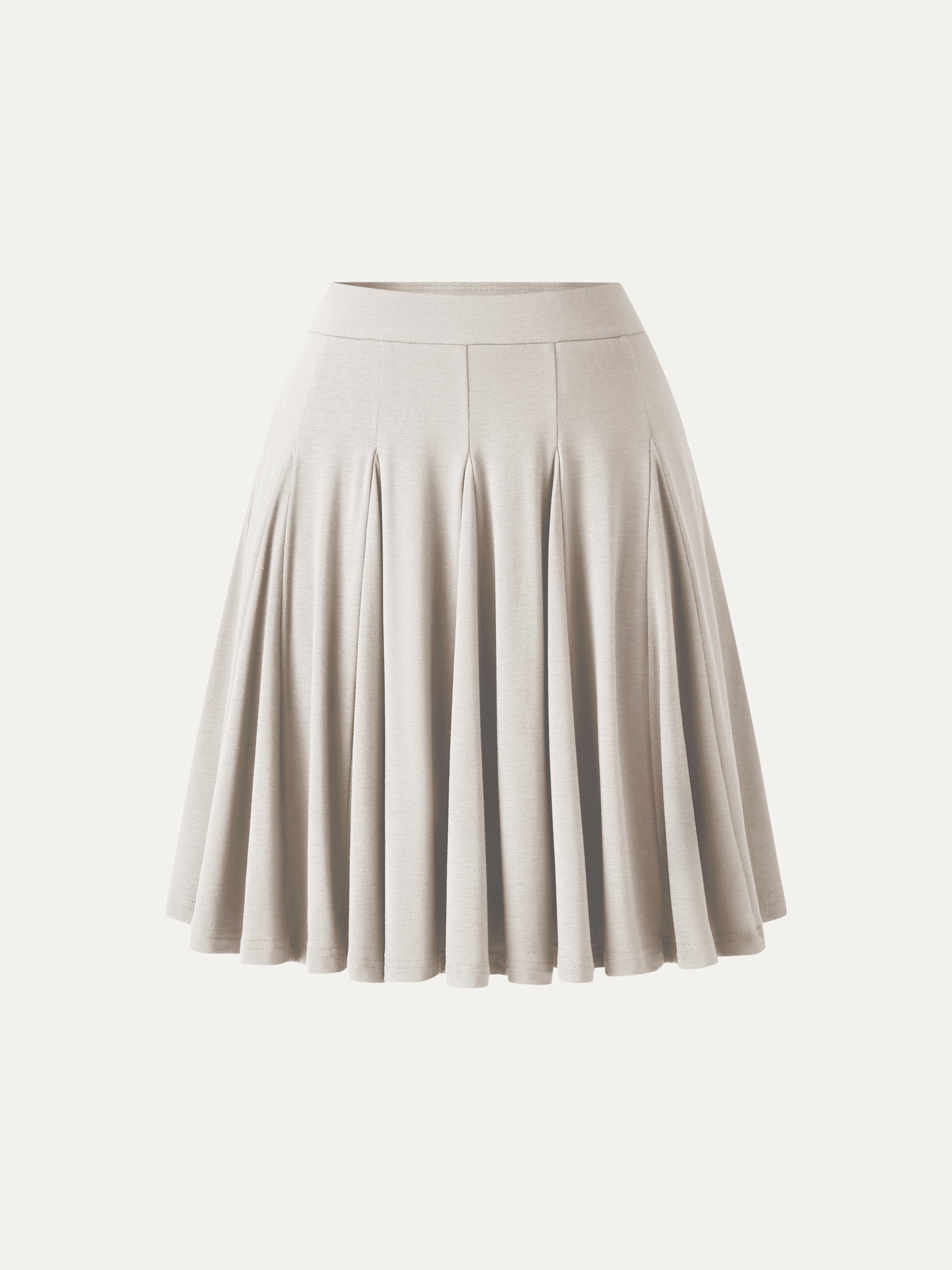 OGLmove CoolTouch Godet Hem Knee-Length Flare Skirt