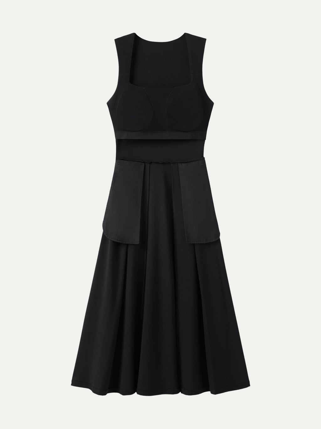OGLmove The Anytime Little Black Bra Dress with Pockets