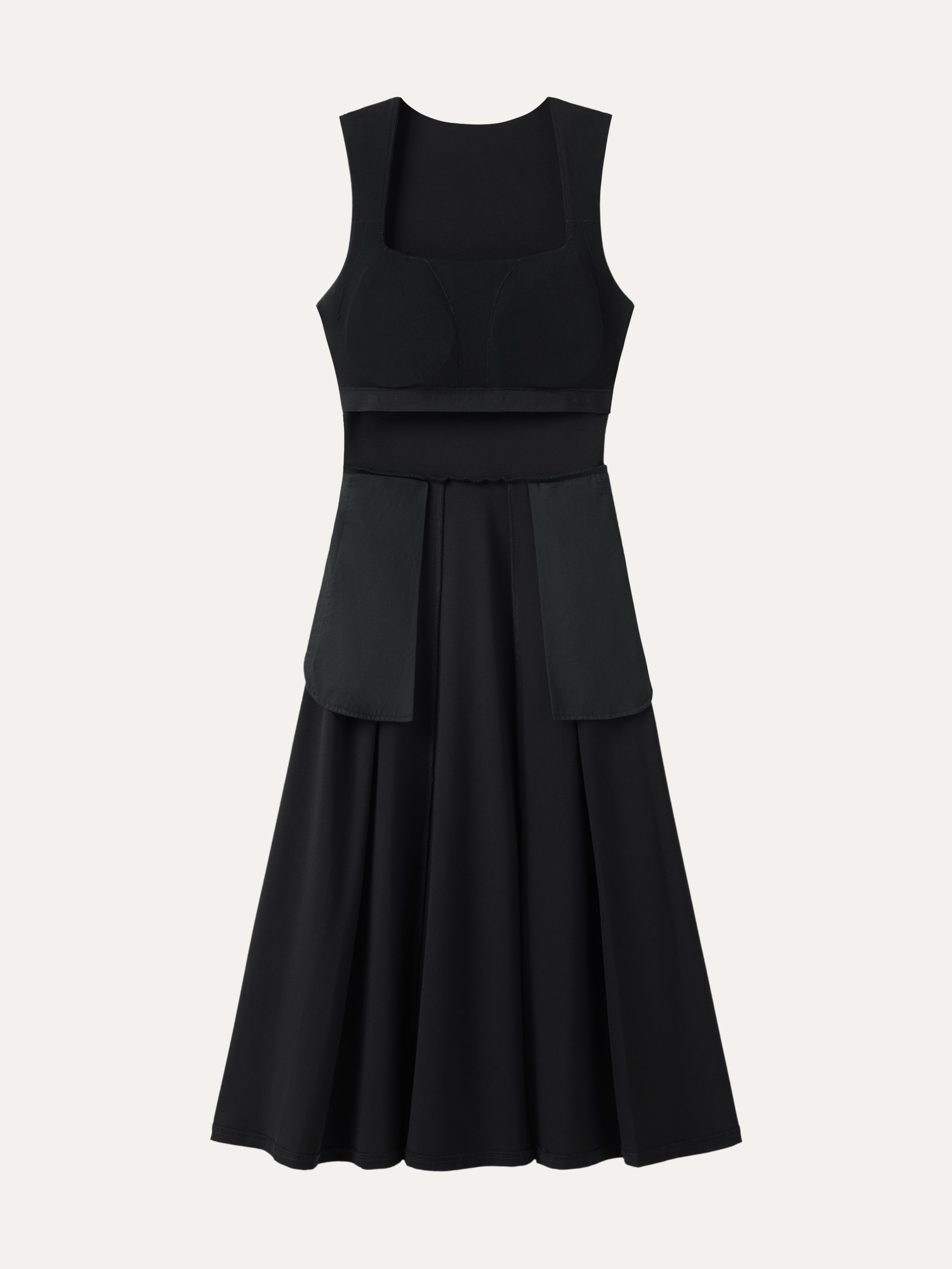 OGLmove The Anytime Little Black Bra Dress with Pockets