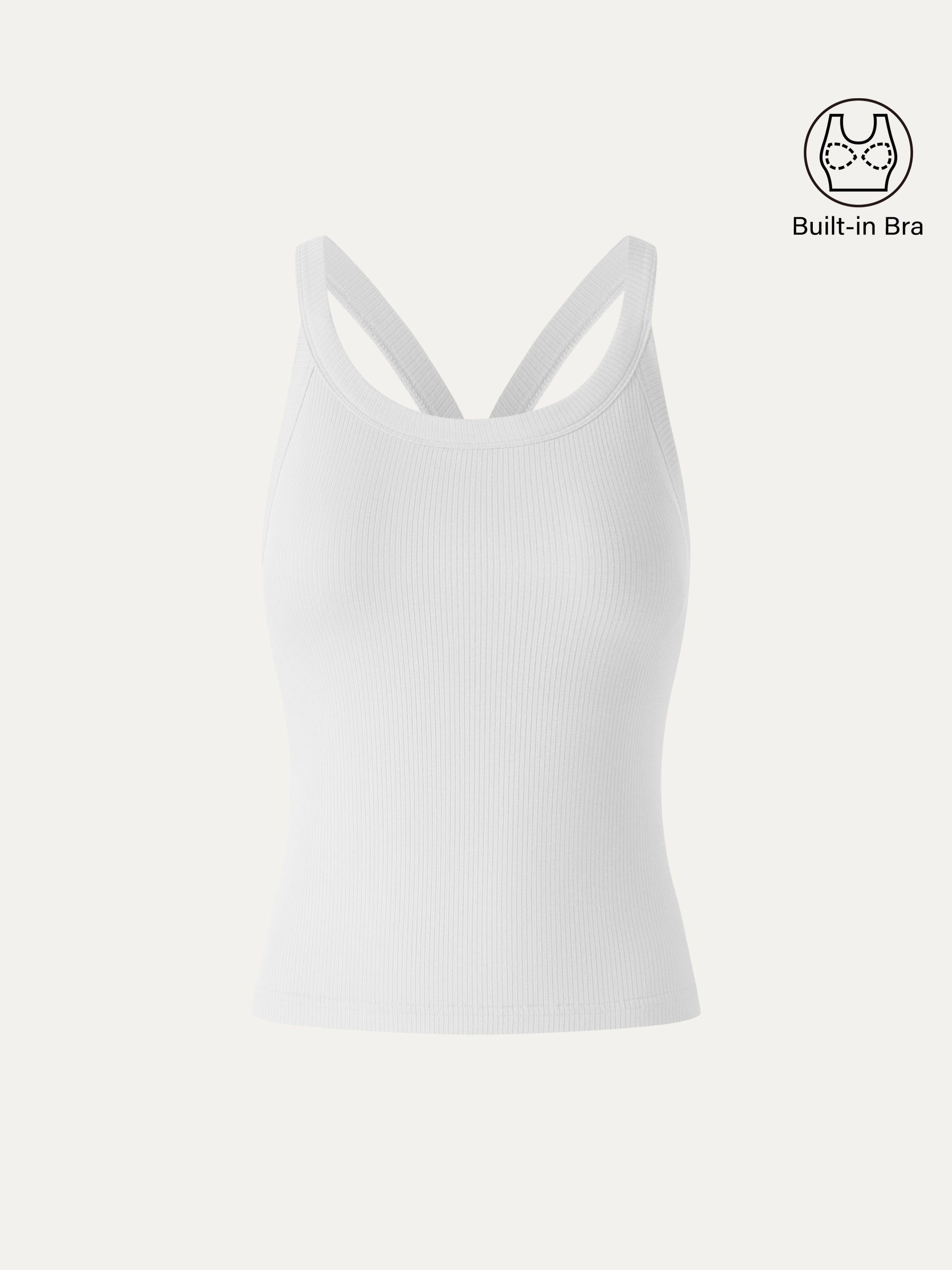 OGLmove Women's CoolTouch Scoop Neck Racer Back Brami