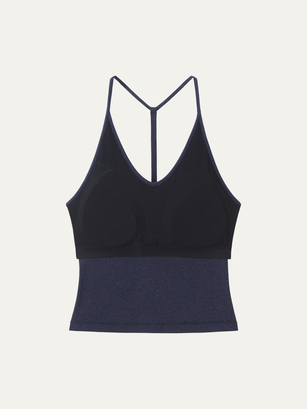 OGLmove Soft Linen Luxe V-Neck T-Back Airy Bra Tank