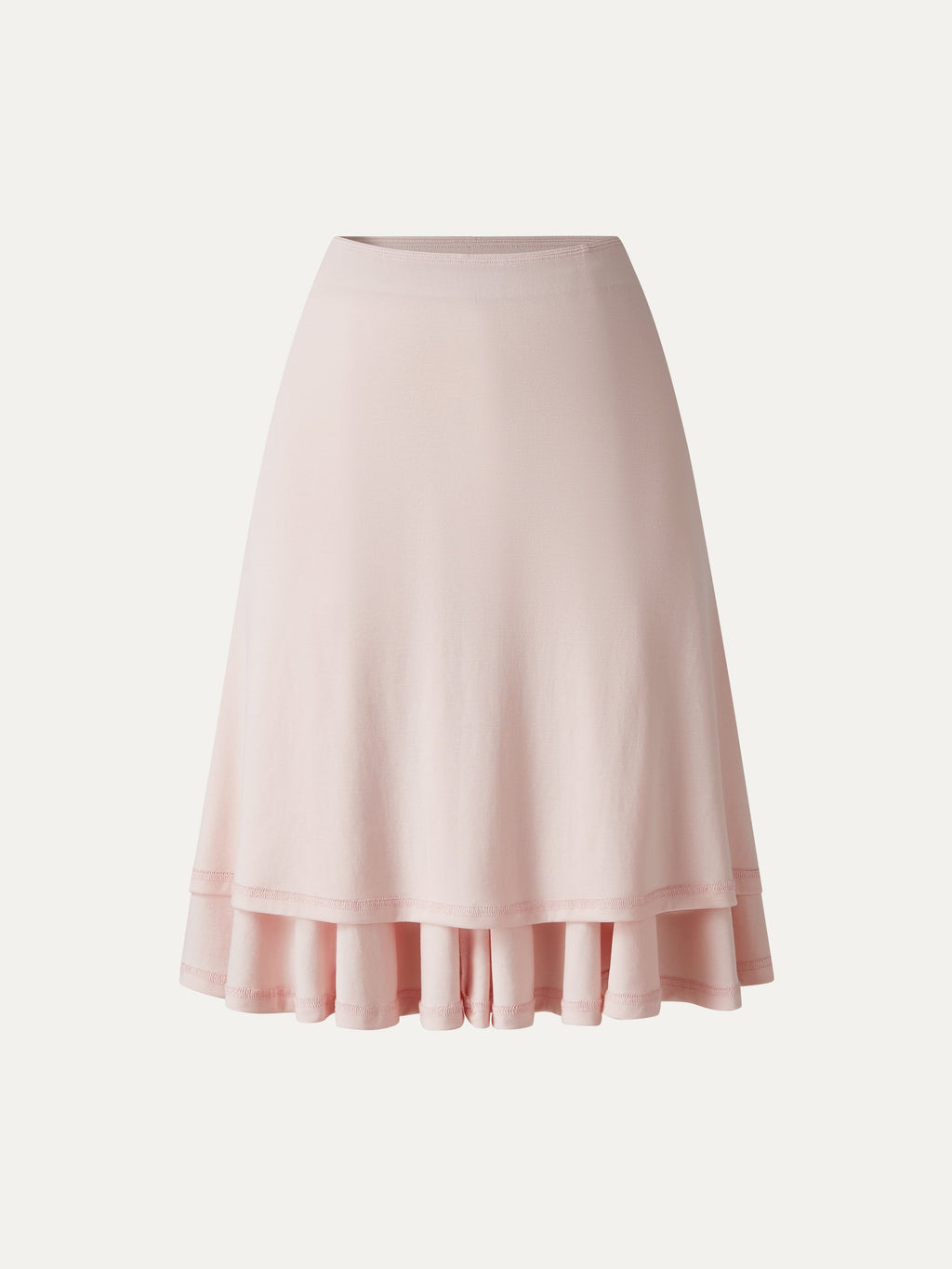 OGLmove Banded Hem Bra Top & Knee-Length Skirt 2-Piece Set