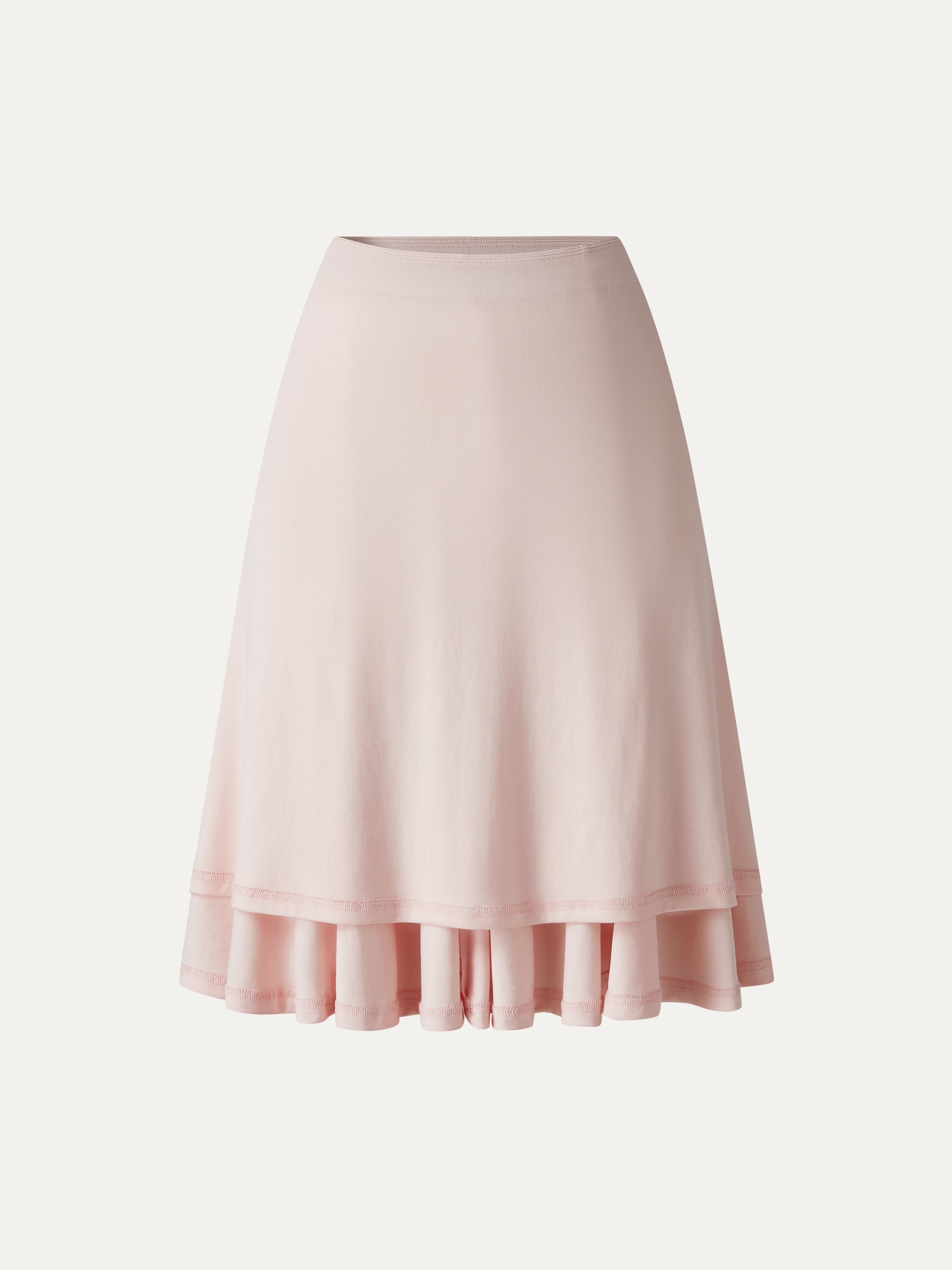 OGLmove Banded Hem Bra Top & Knee-Length Skirt 2-Piece Set