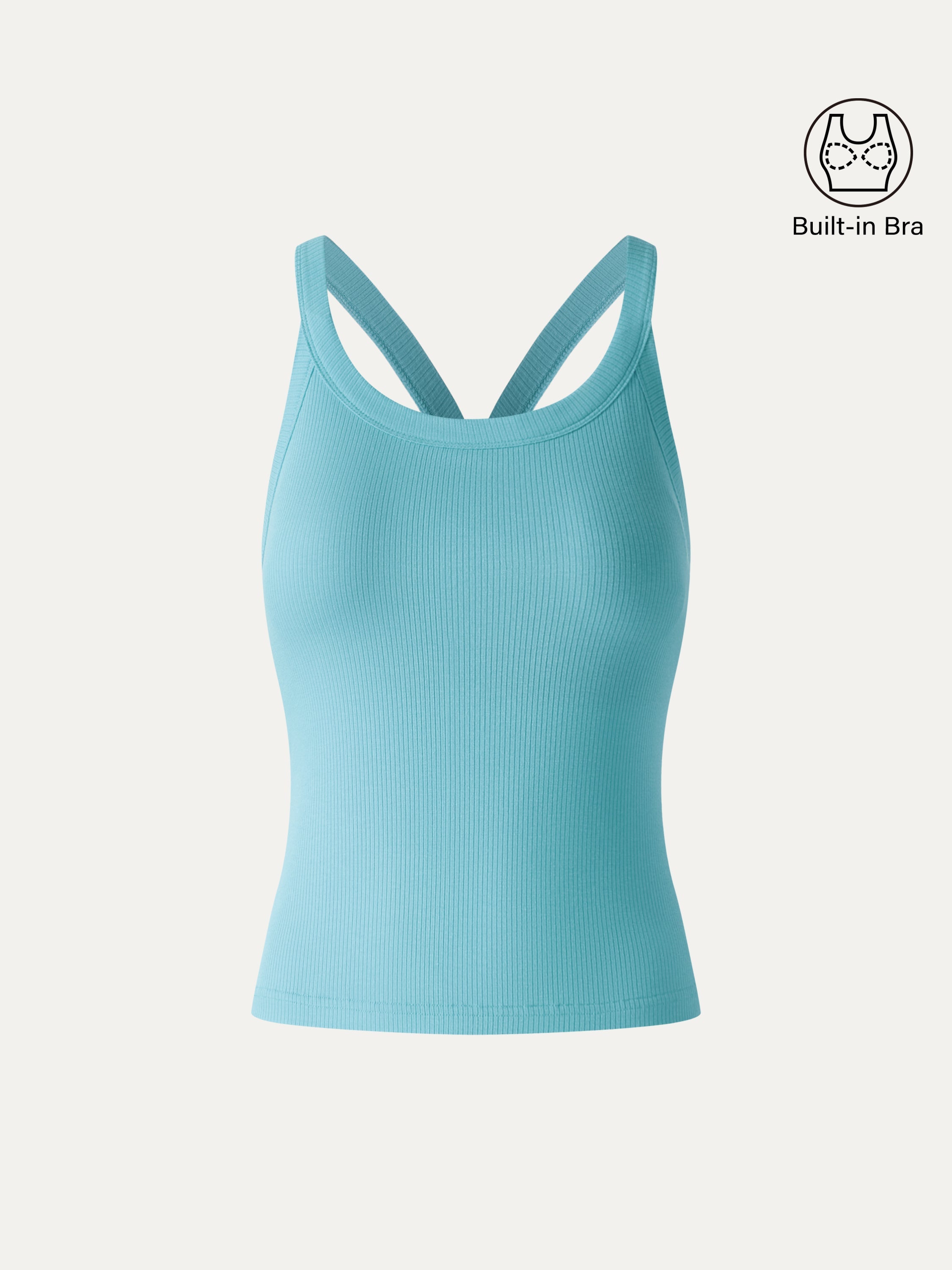 OGLmove Women's CoolTouch Scoop Neck Racer Back Brami
