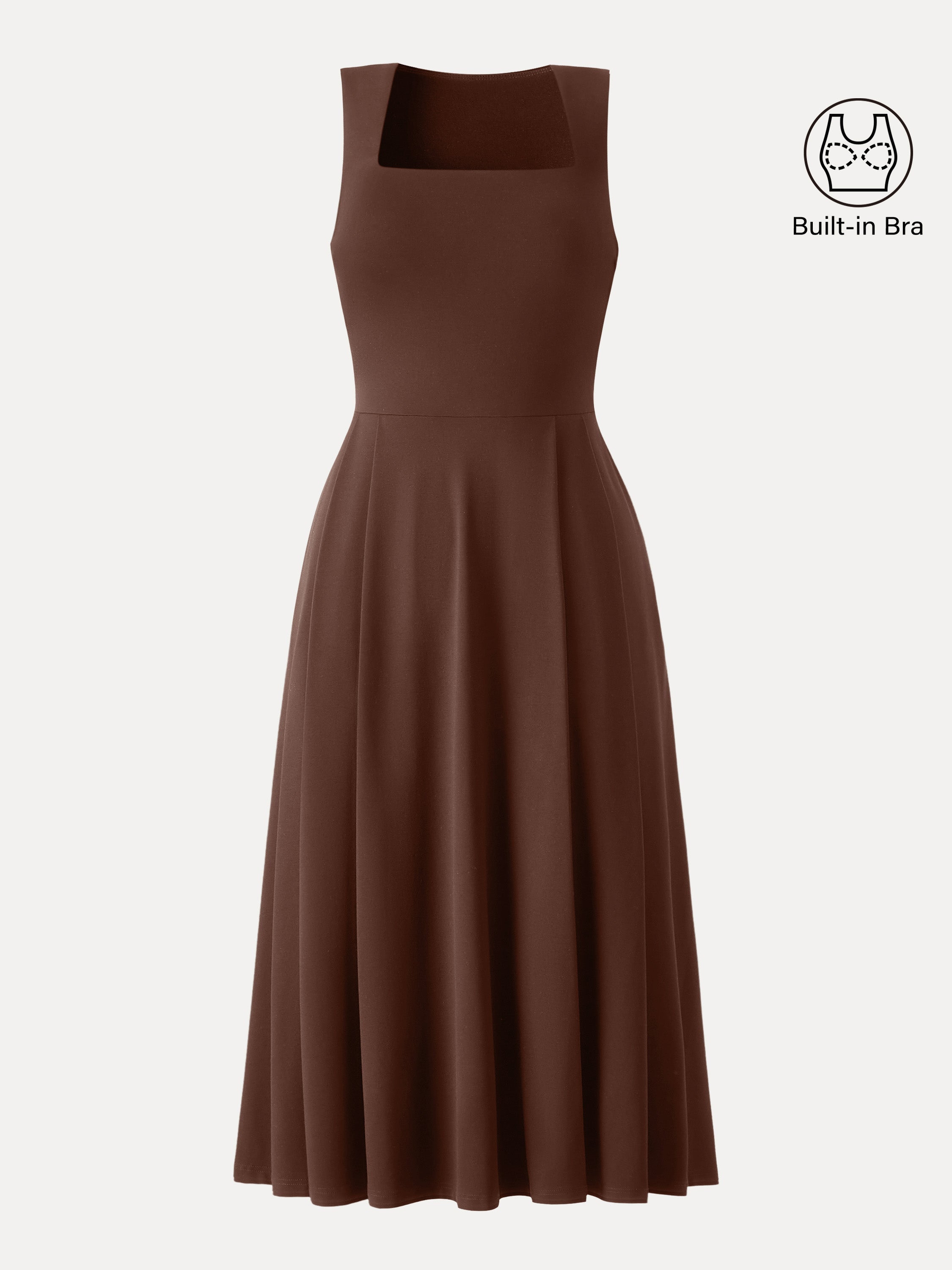 OGLmove The Anytime Little Black Bra Dress with Pockets