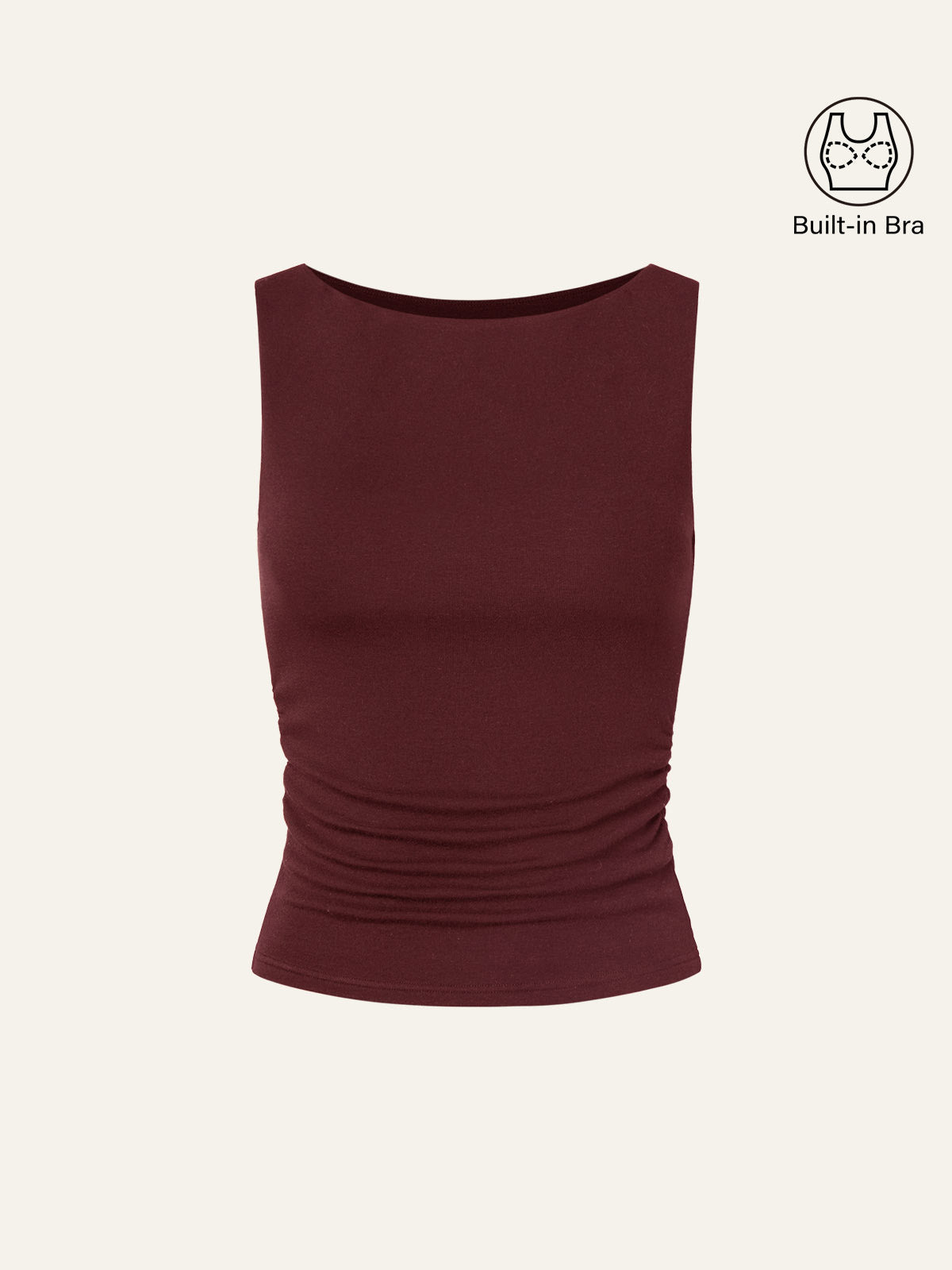 OGLmove Boatneck Bra Tank Top