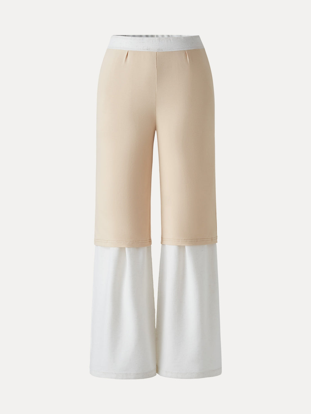 OGLmove Airy Stretch Linen Wide Flare Pant with Pockets