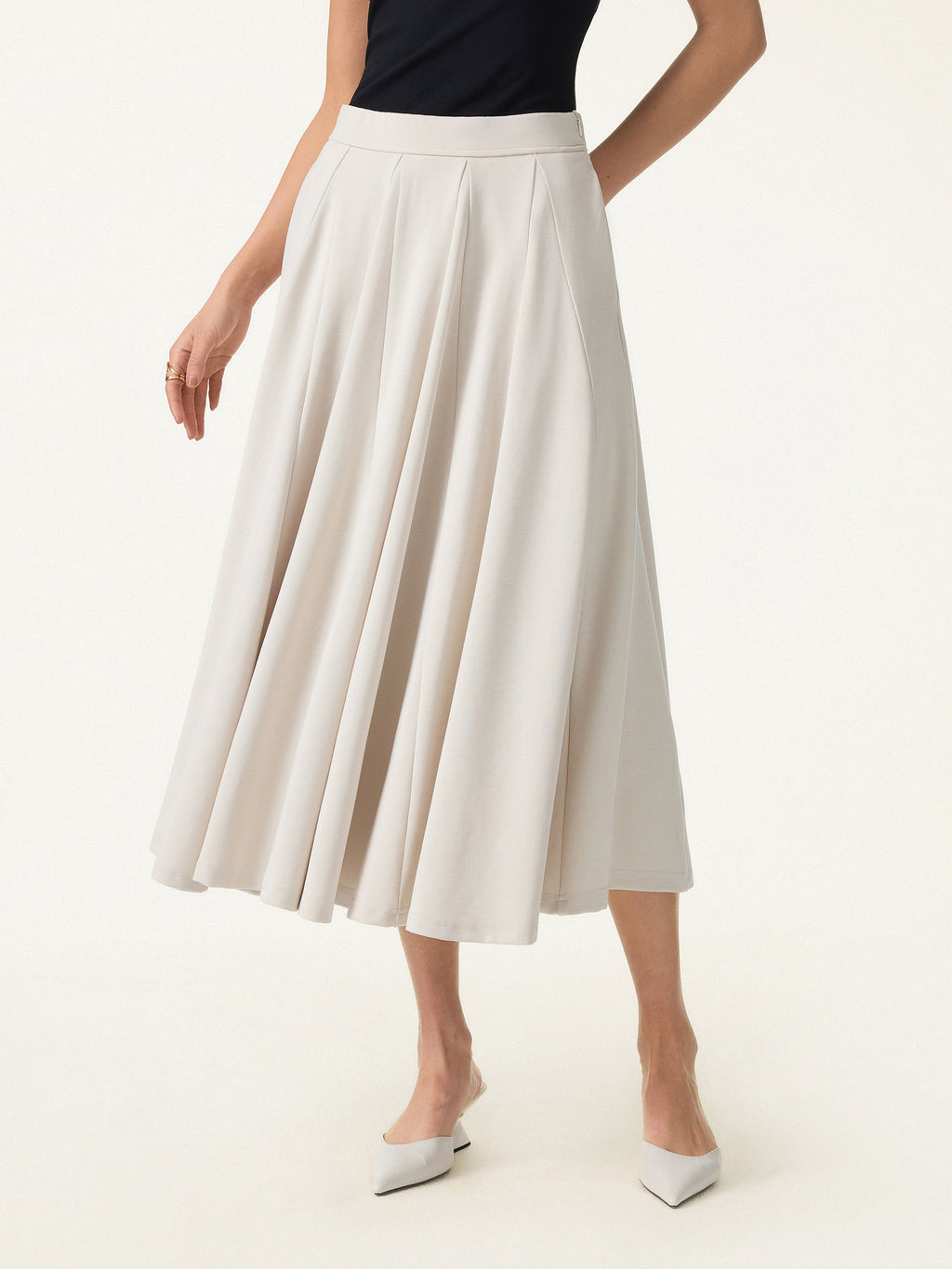OGLmove Lyocell Blend Volume Skirt with Pockets