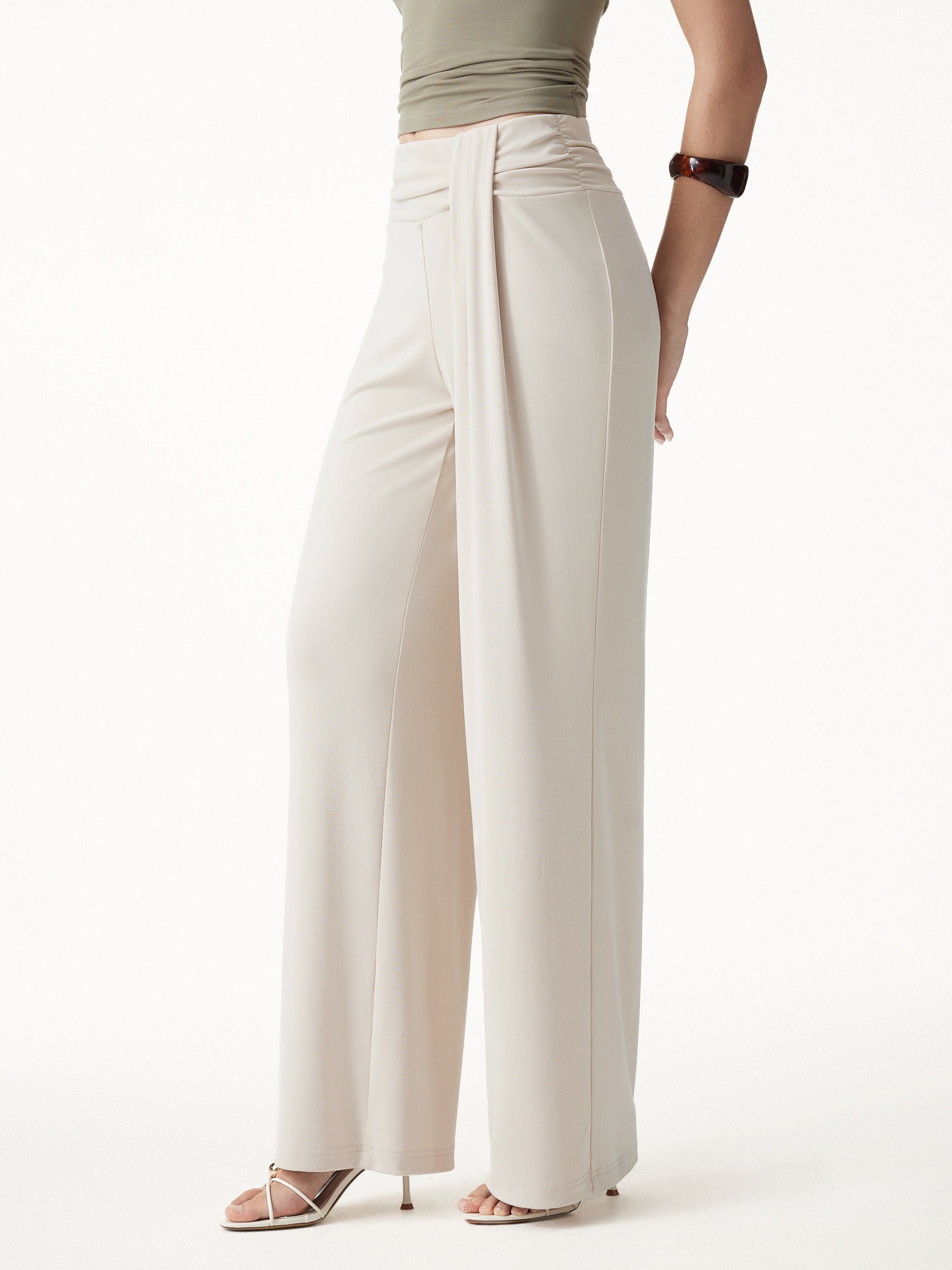 OGLmove Mid-Rise Relaxed Wide-Leg Lounge Pants