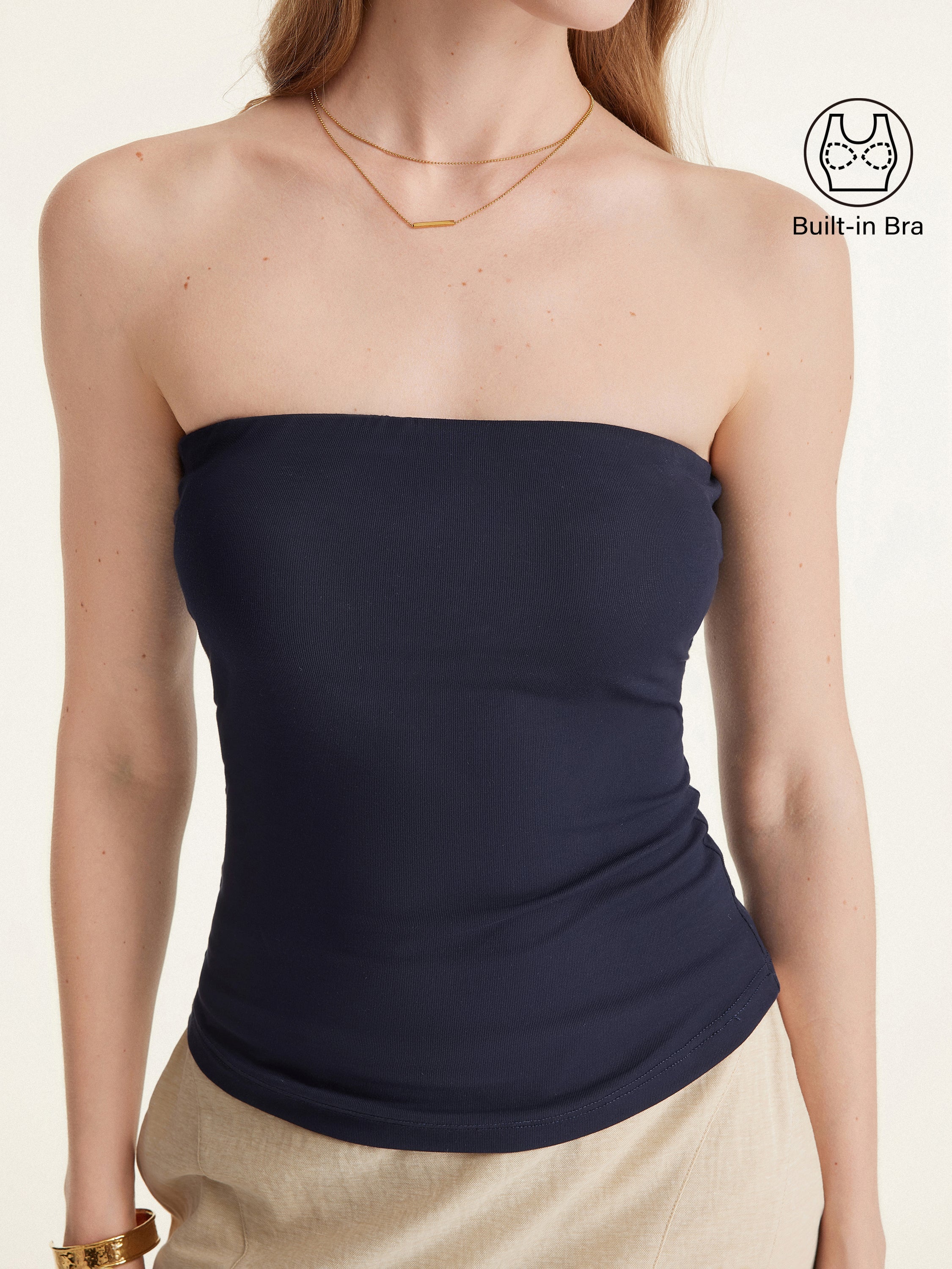 OGLmove Non-Slip Essential Tube Bra Top