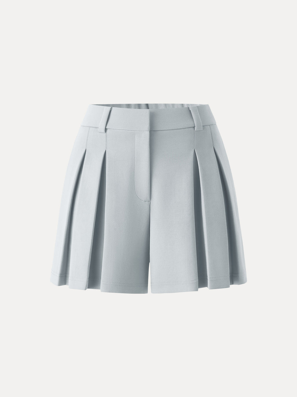OGLmove Sandwashed Modal High Rise A-Line Pleated Shorts