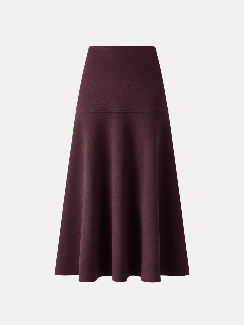 OGLmove FuzzLuxe Flared Maxi Skirt Heather Morganite