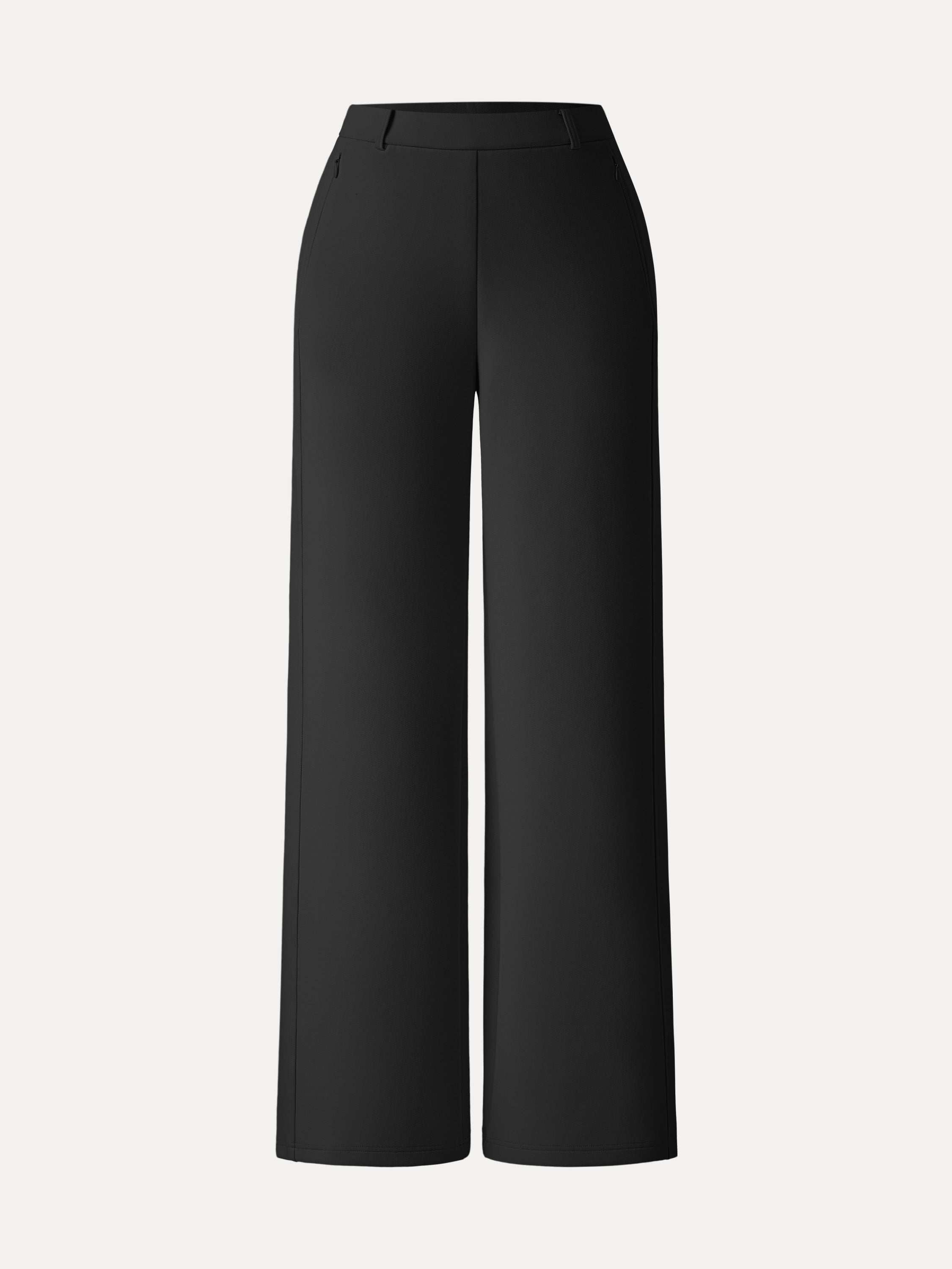 OGLmove Stretch Cotton Blend Slimming High Rise Wide Leg Pant