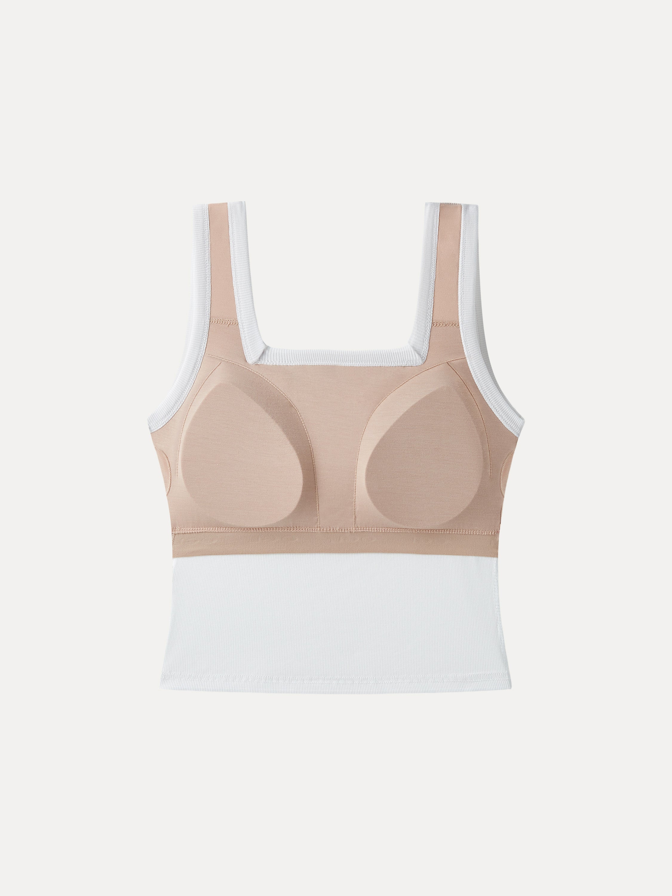 OGLmove Slinky Square Open Back Bra Tank Top