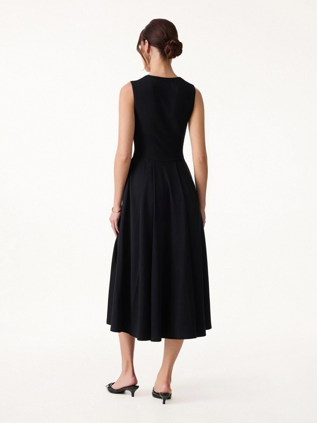 OGLmove The Anytime Little Black Bra Dress with Pockets