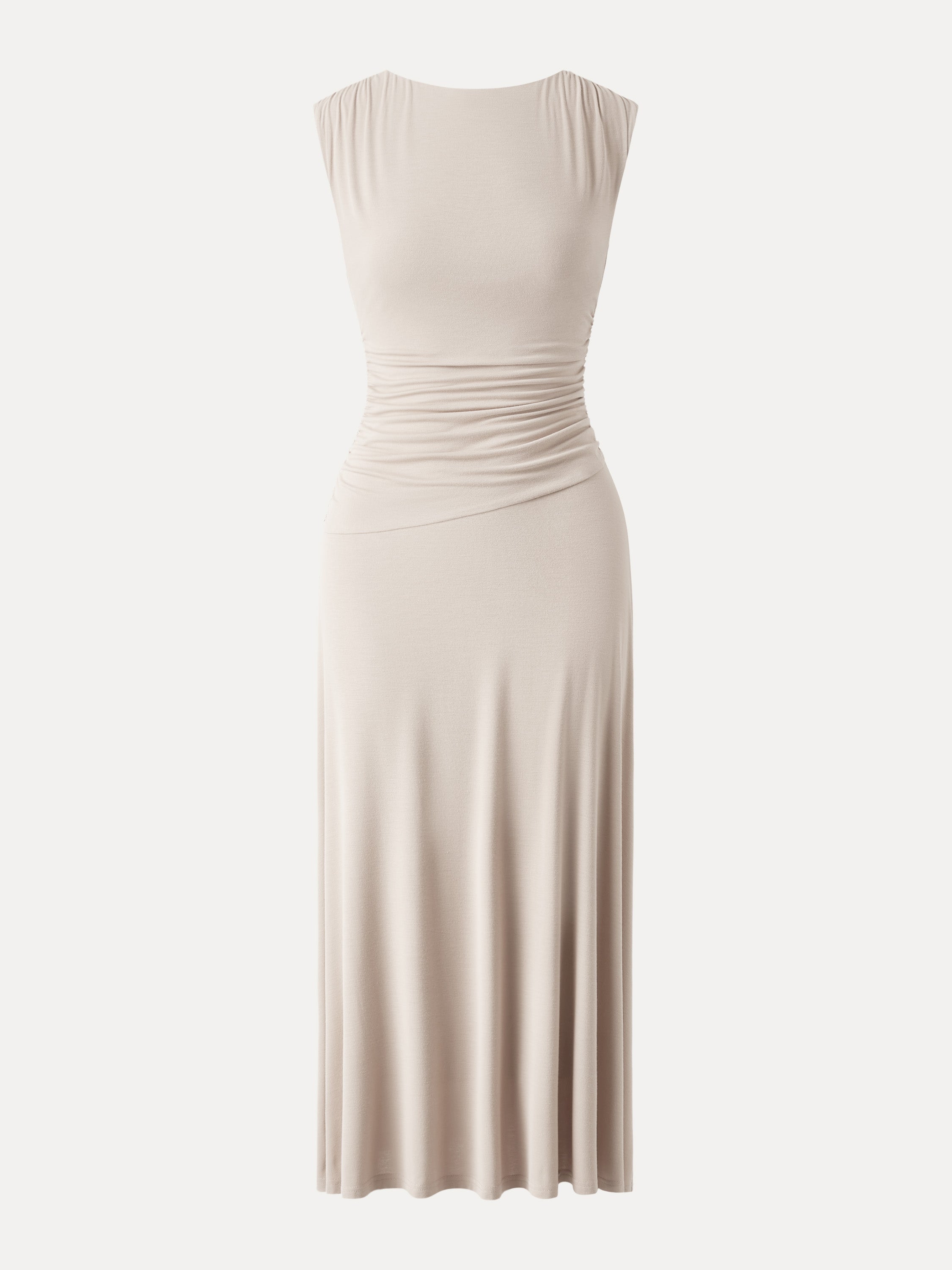 OGLmove Breezy Side Ruched Maxi Dress