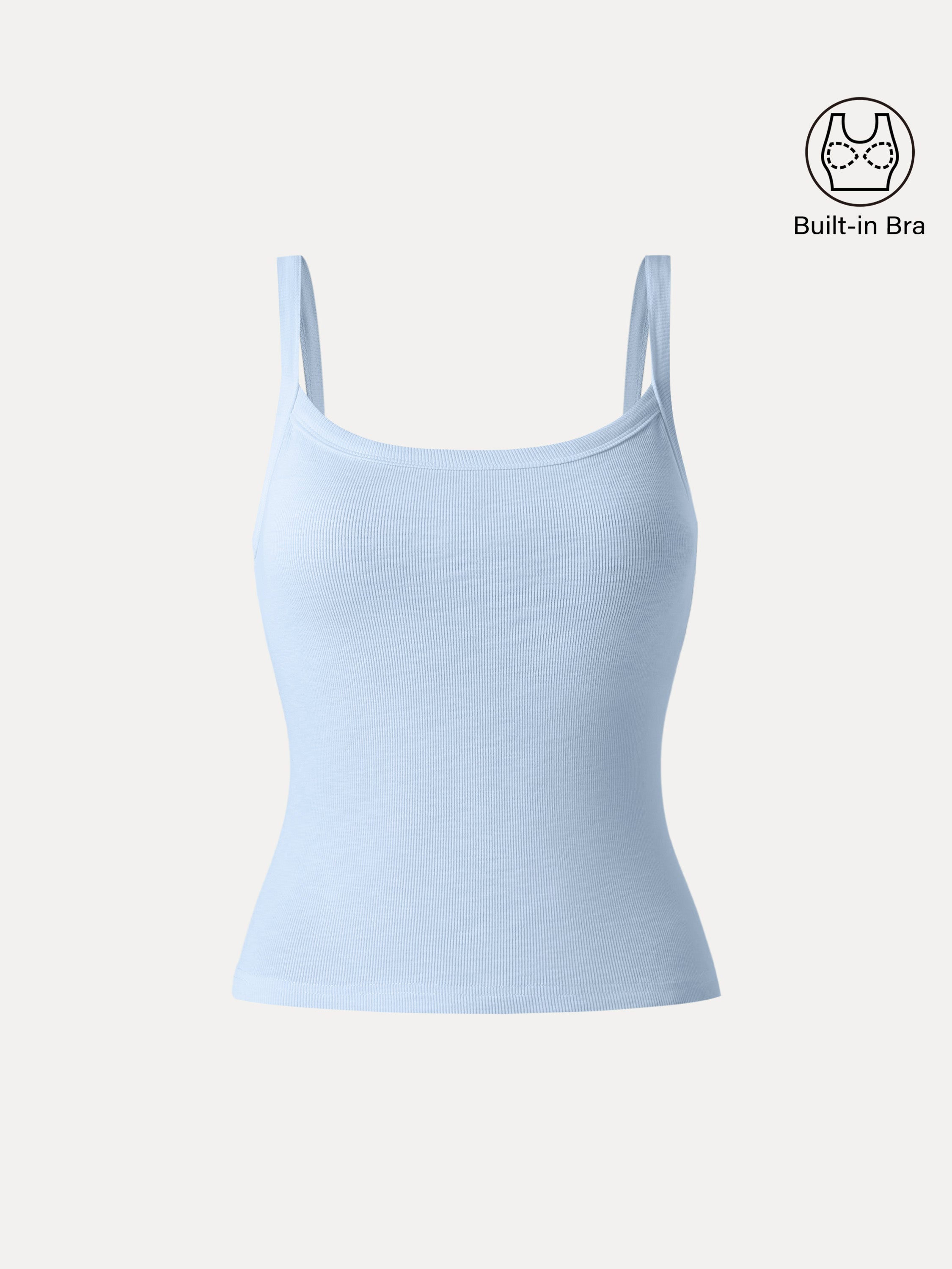 OGLmove Women's Cotton Low Back Airy Bra Tank
