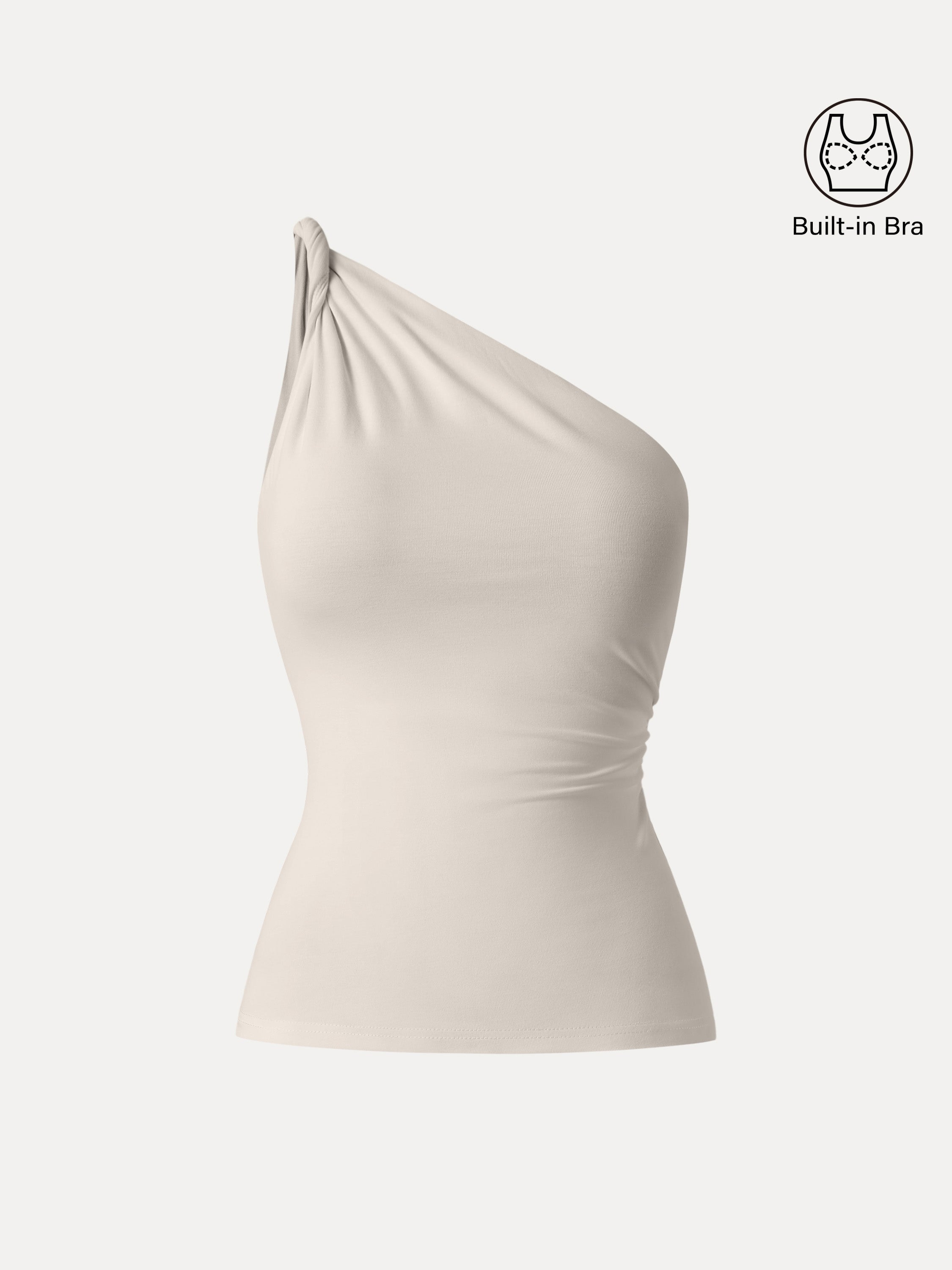 OGLmove One Shoulder Twisted Bra Tank