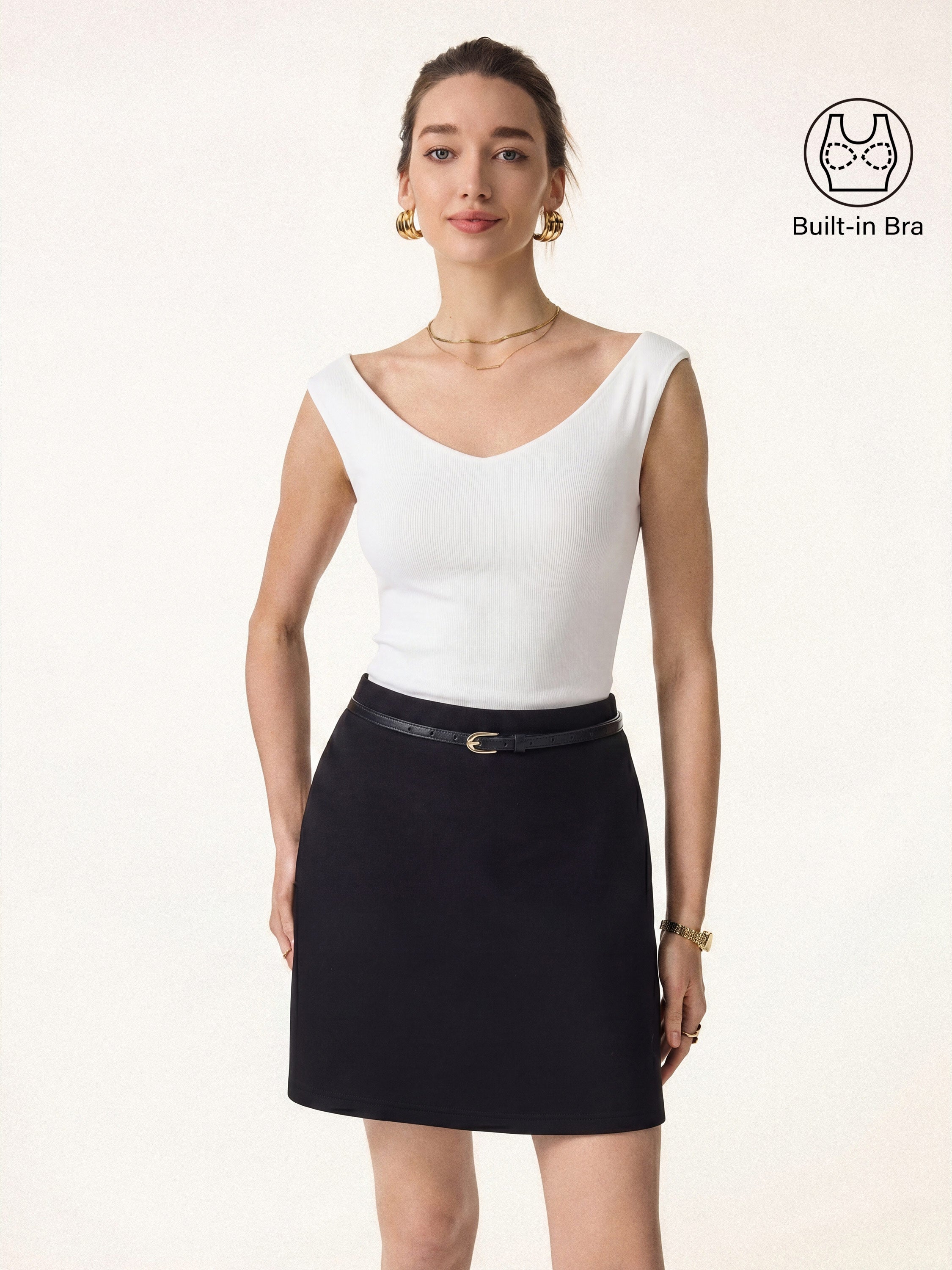 OGLmove Essential V-Neck Airy Bra Top