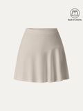 OGLmove Stretch Ponte Mid Rise Pull-On Mini Skirt