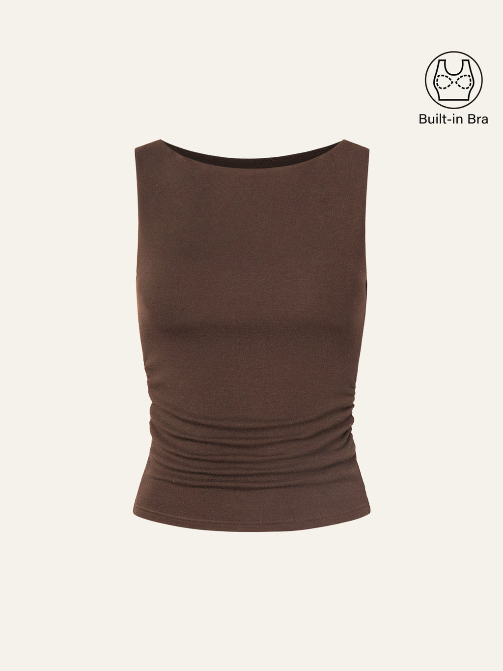 OGLmove Boatneck Bra Tank Top