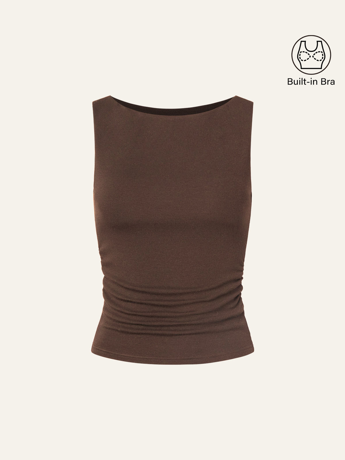 OGLmove Boatneck Bra Tank Top