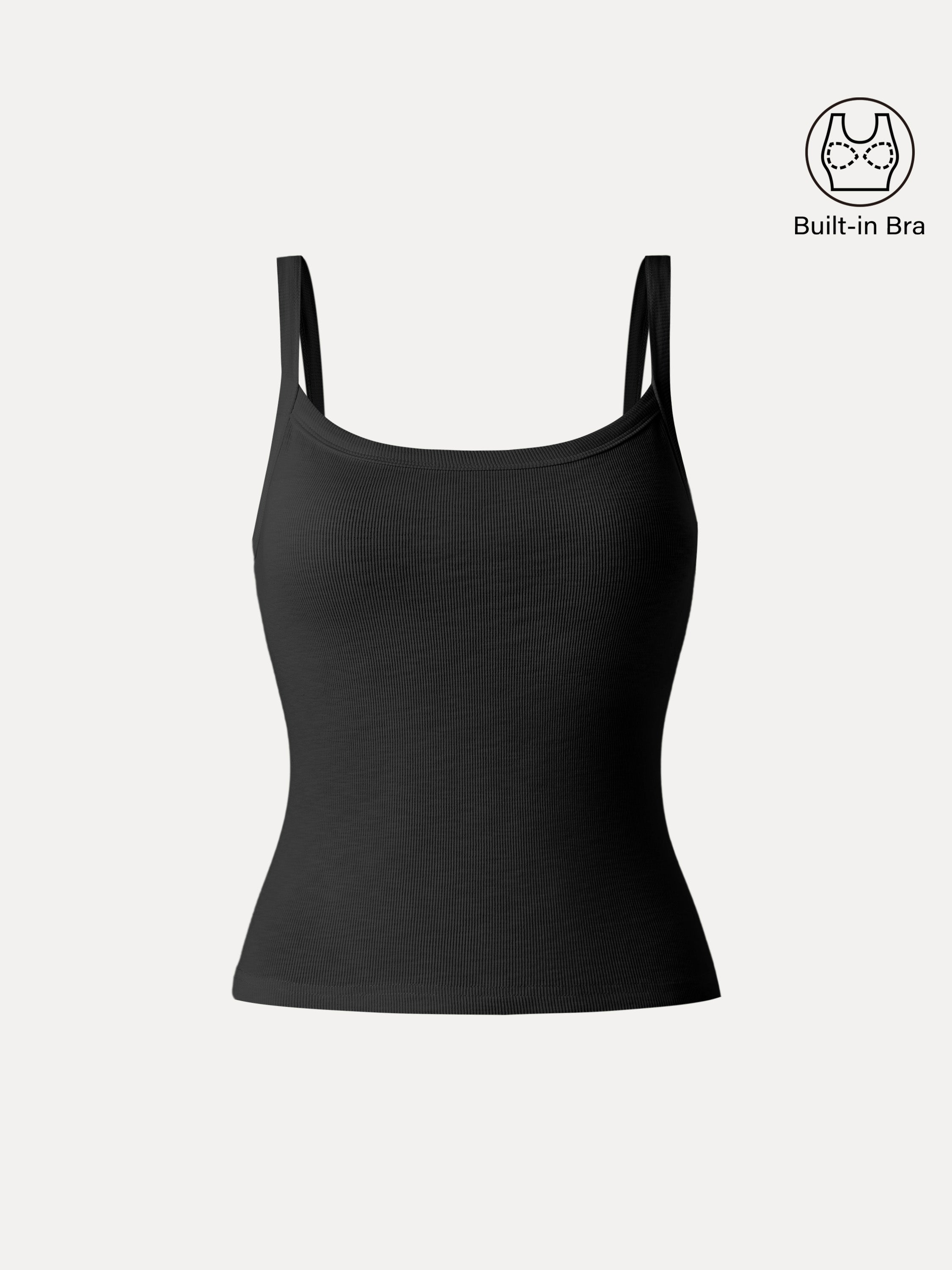 OGLmove Women's Cotton Low Back Airy Bra Tank