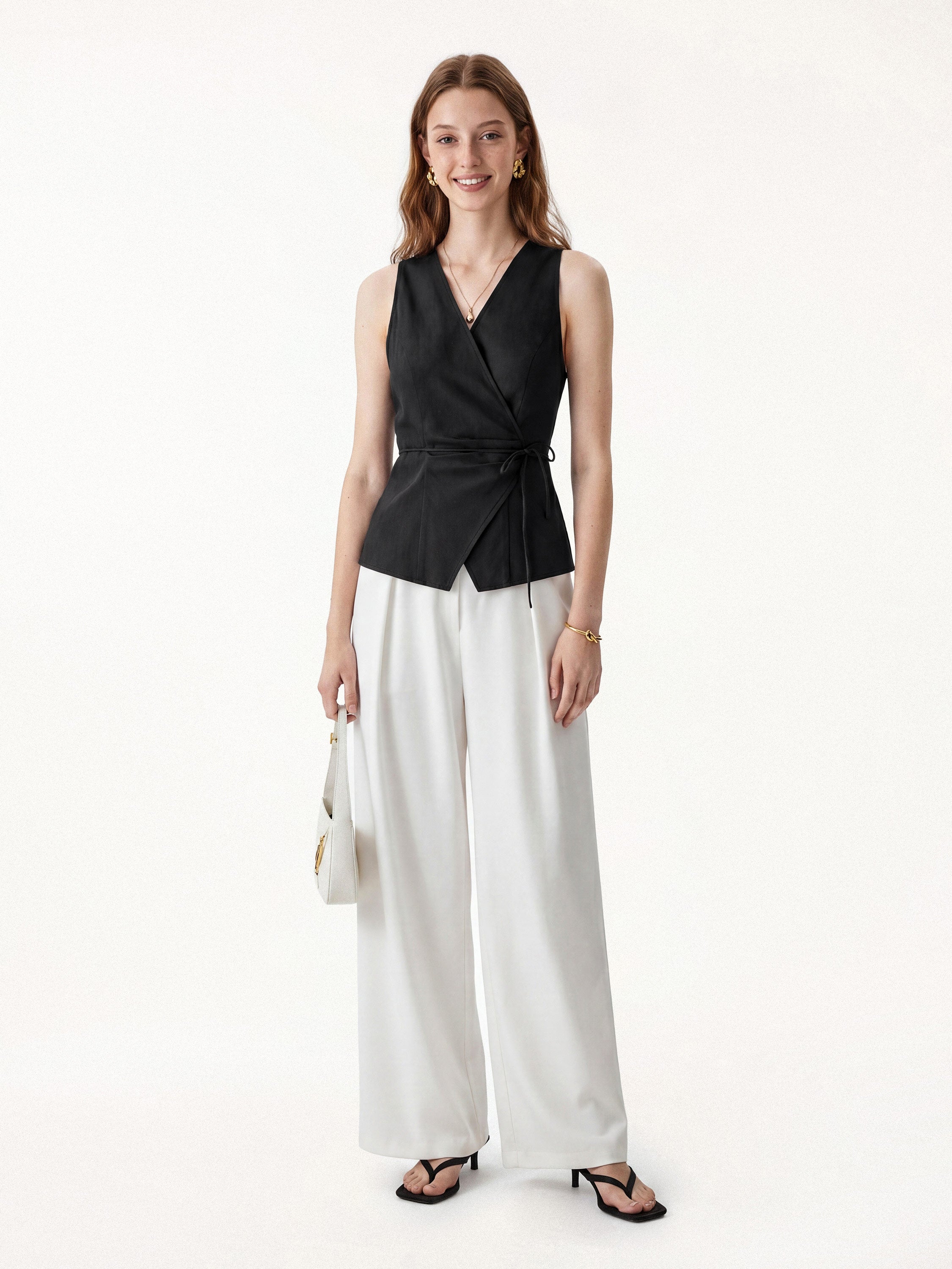 OGLmove Wrap Top with Self-Tie