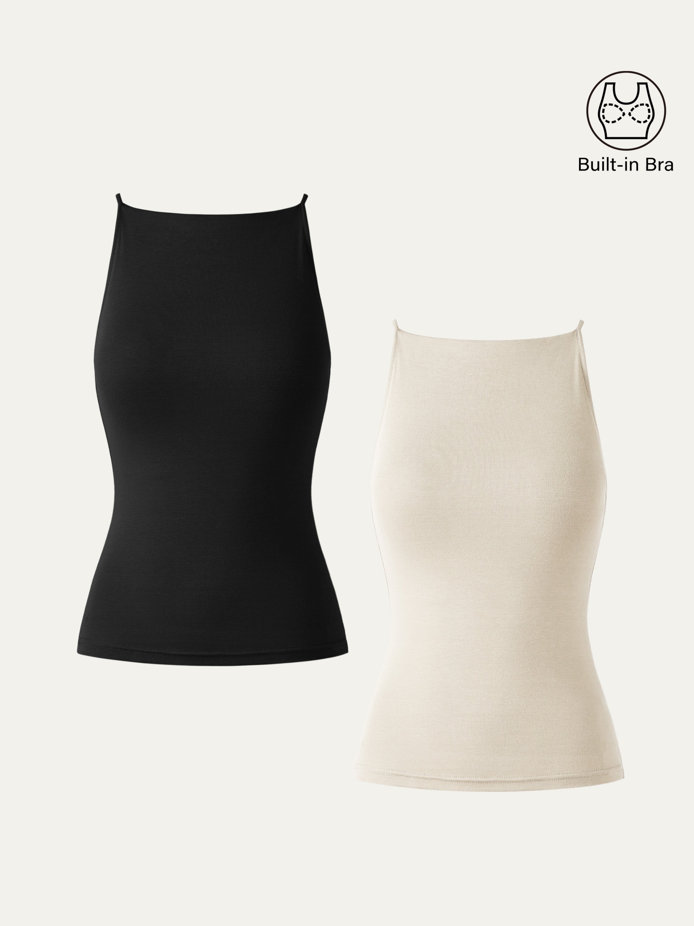 OGLmove Women's V-Neck Bra Tank Top