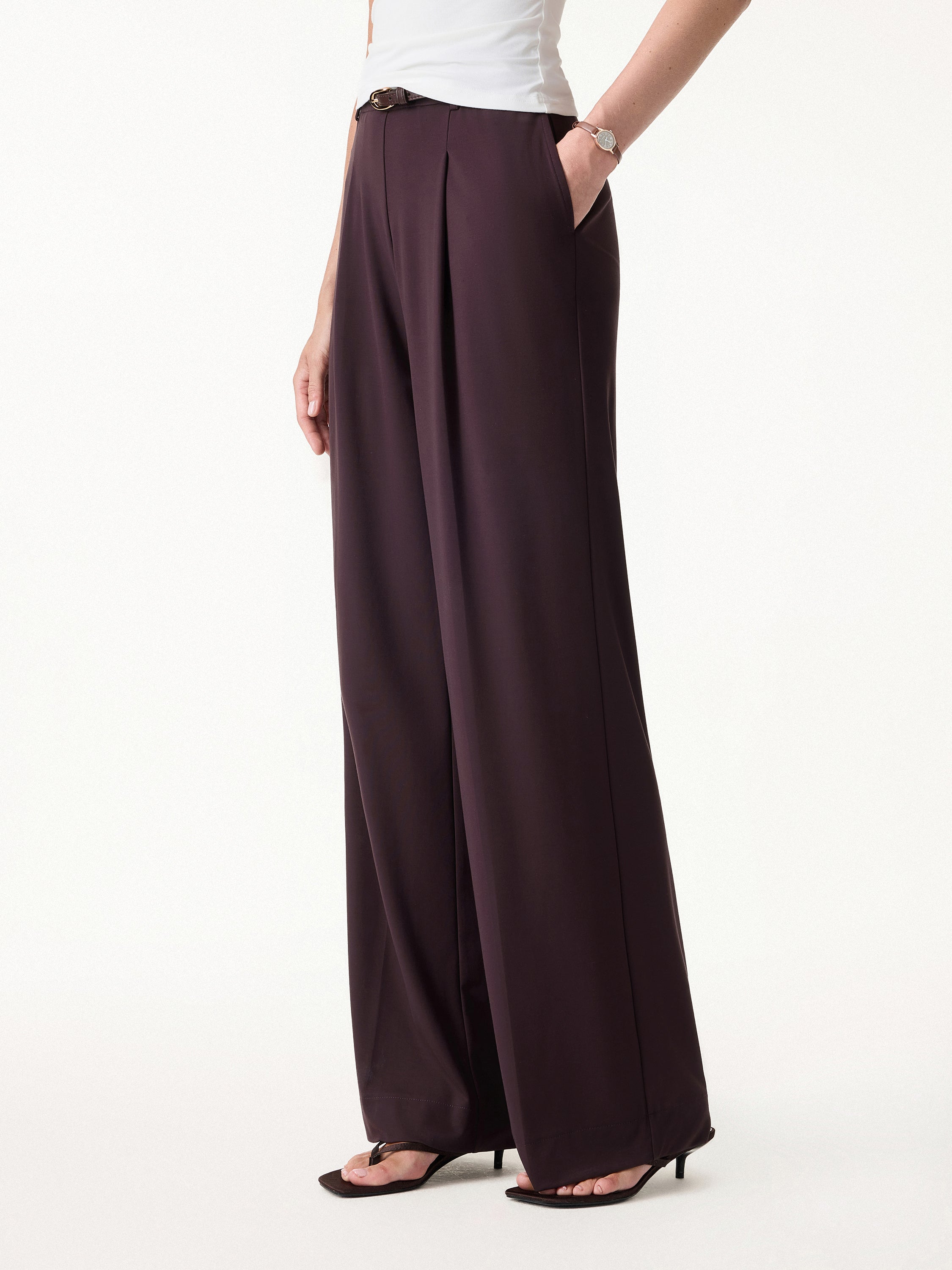 OGLmove Stretchy Flowy High Rise Wide Leg The Success Pants