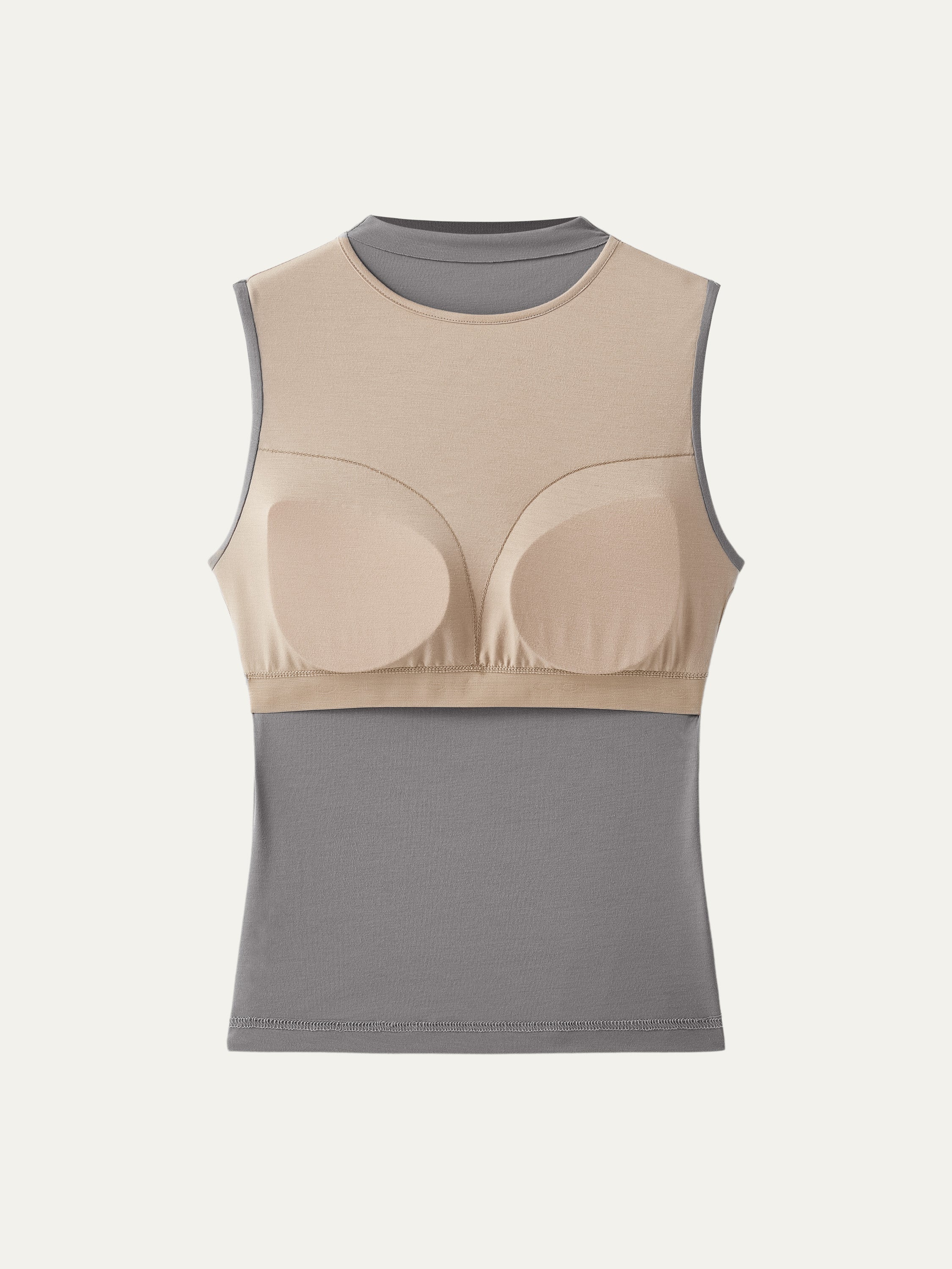 OGLmove Women's Mockneck Airy Bra Tank