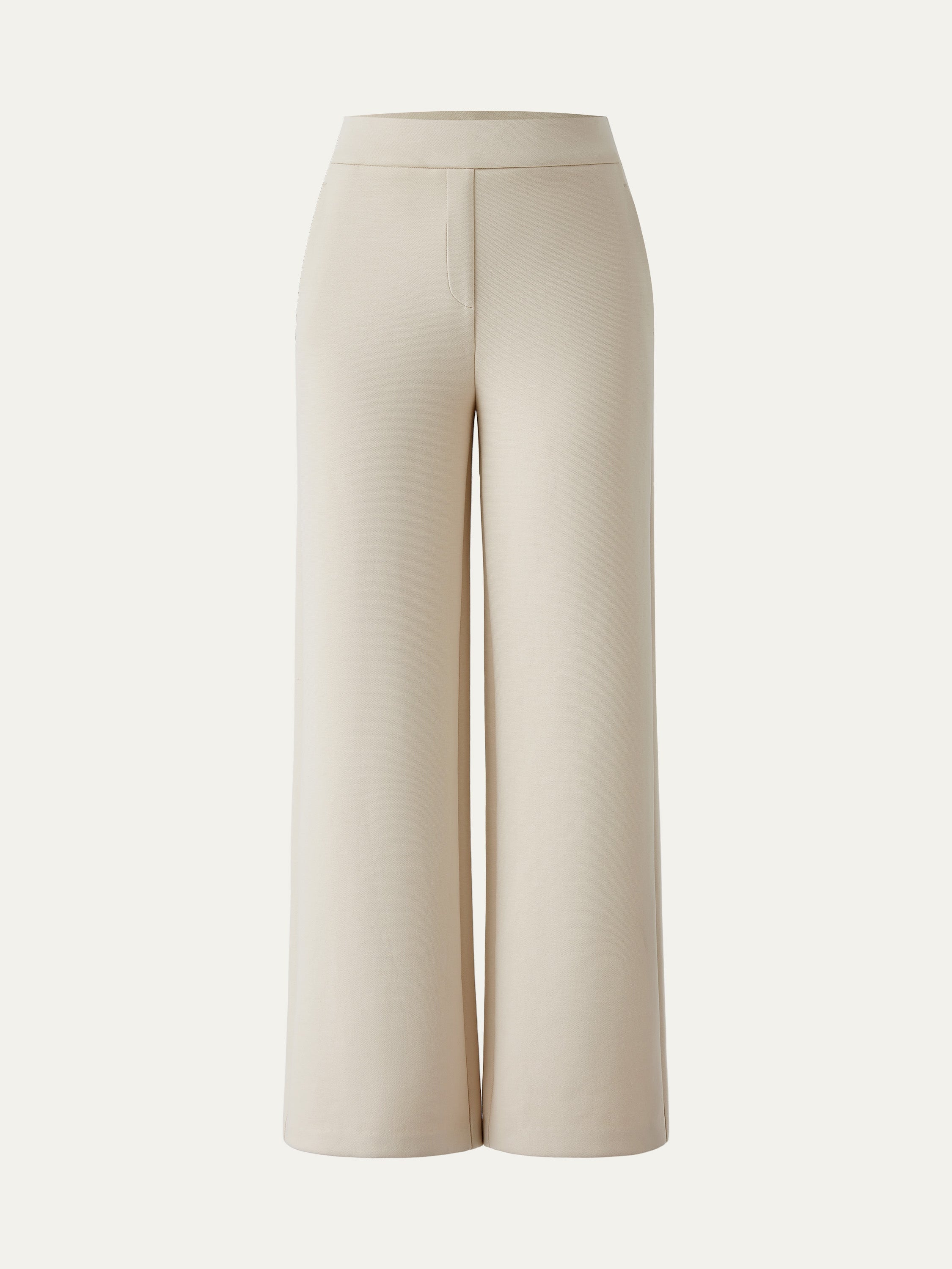 OGLmove Textured Mid Rise Pull-on Straight Pant with Pockets