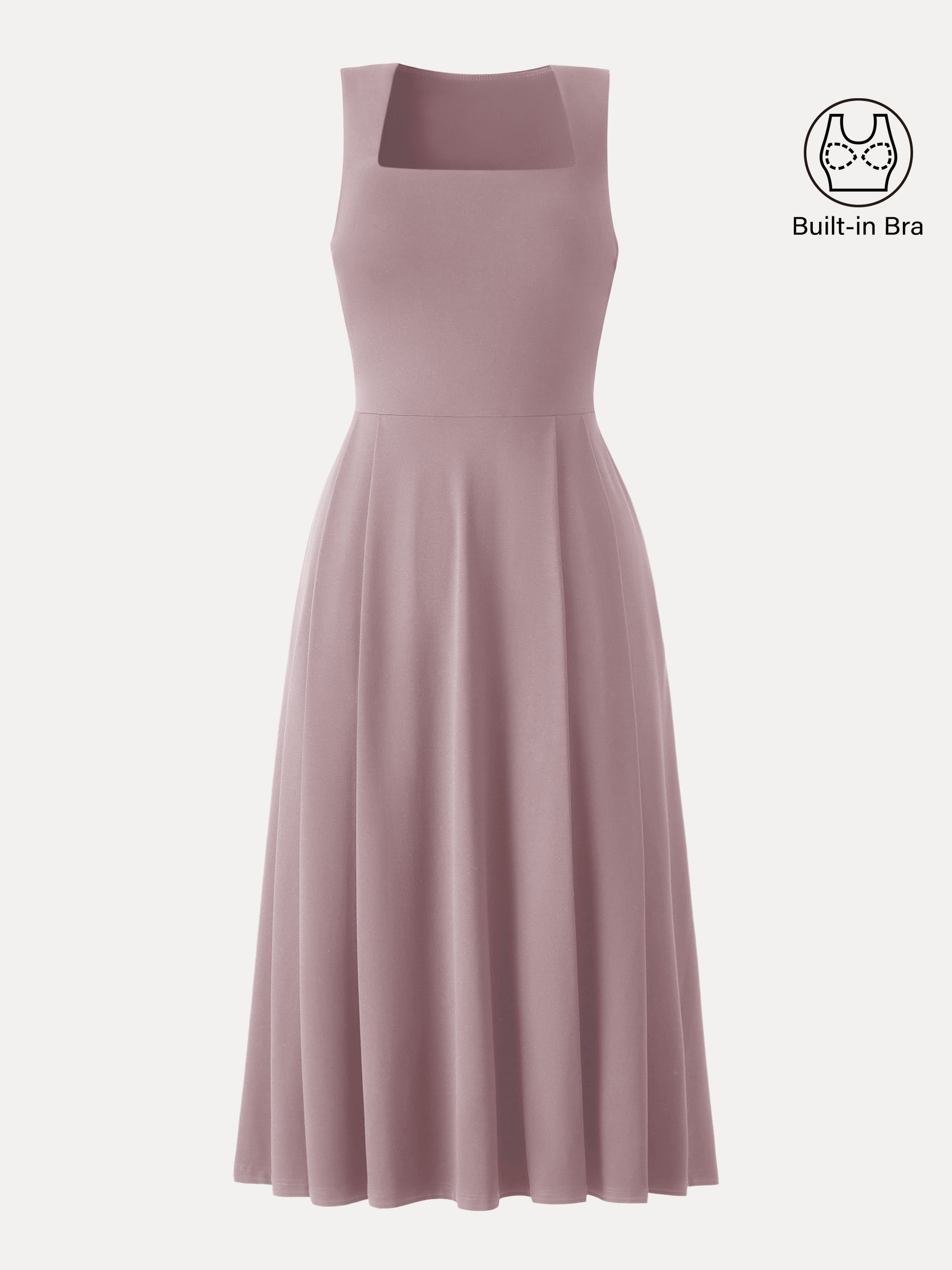 OGLmove The Anytime Little Black Bra Dress with Pockets
