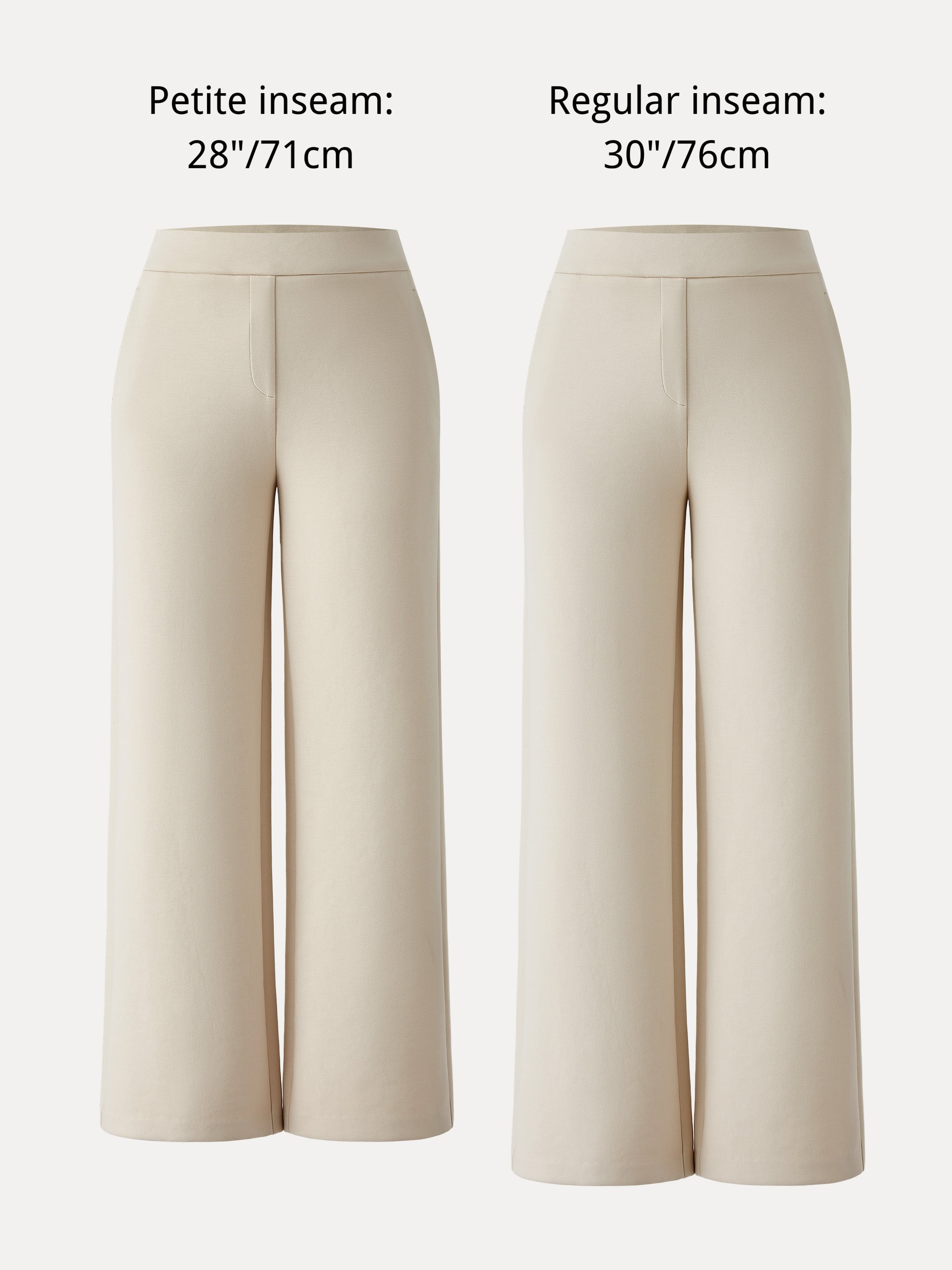 OGLmove Textured Mid Rise Pull-on Straight Pant with Pockets