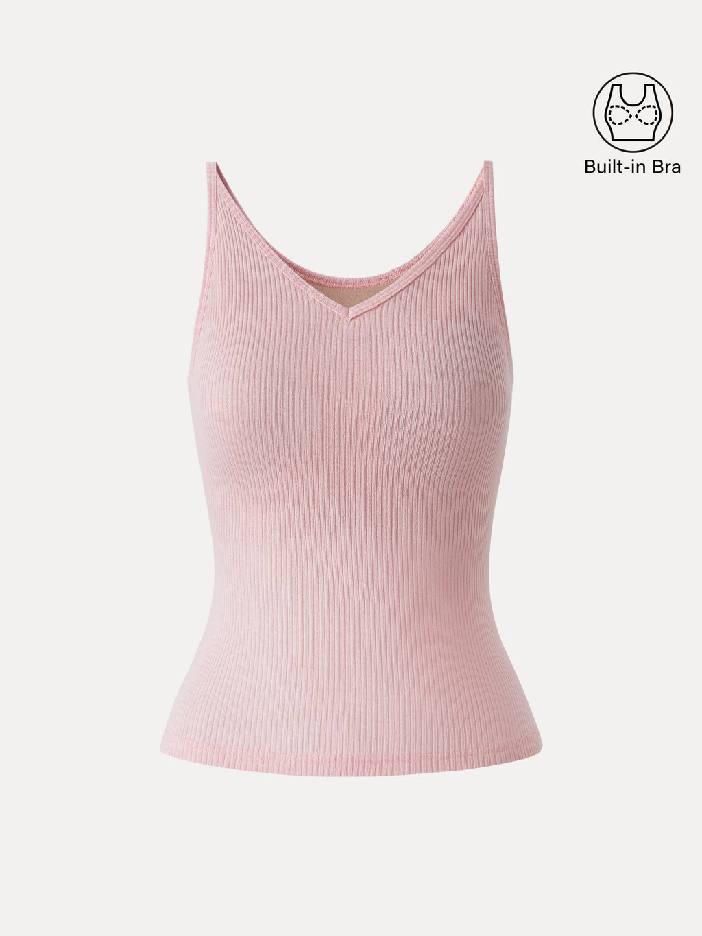 OGLmove Women's V-Neck Spaghetti Bra Tank