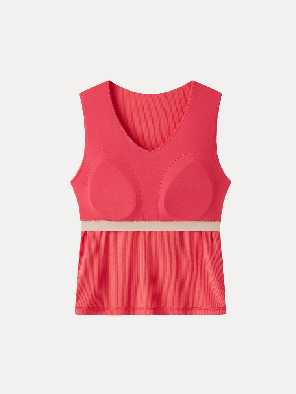 OGLmove CoolTouch Ease V-Neck Wide Shoulder Bra Tank