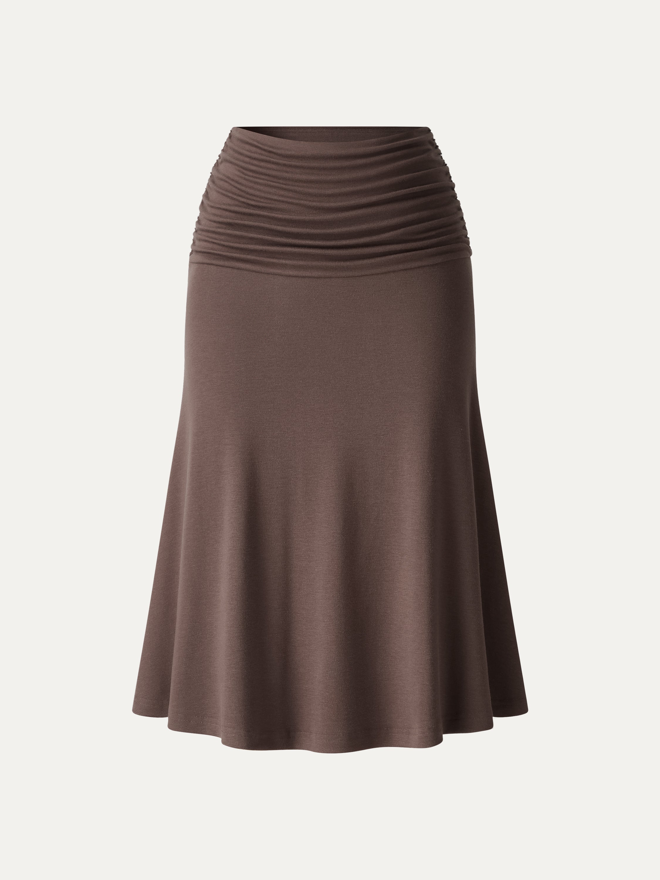 OGLmove Ruched Midi Mermaid Skirt