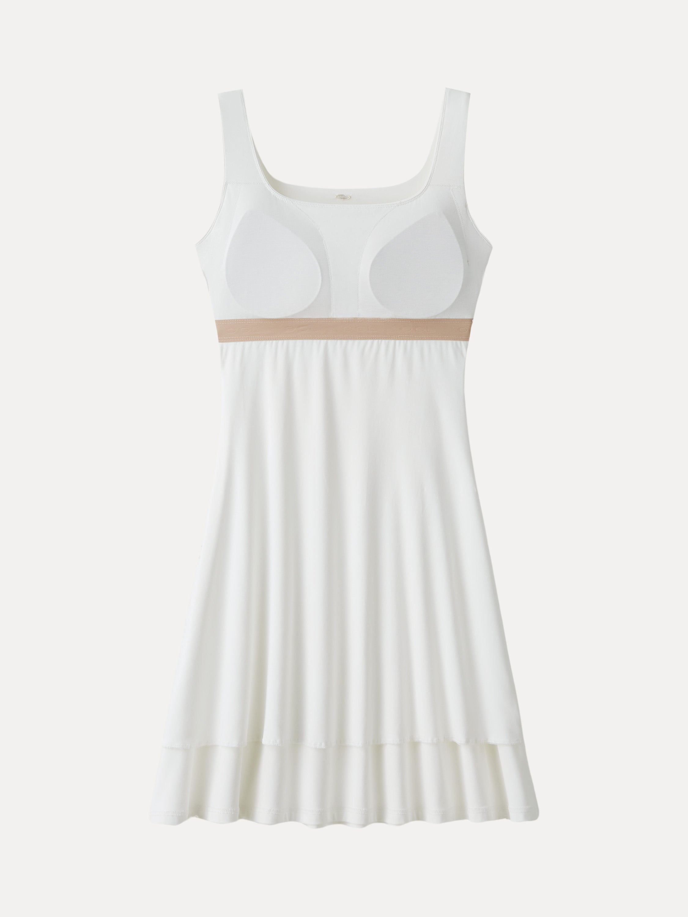 OGLmove Cooling Square Neck Mini Bra Dress