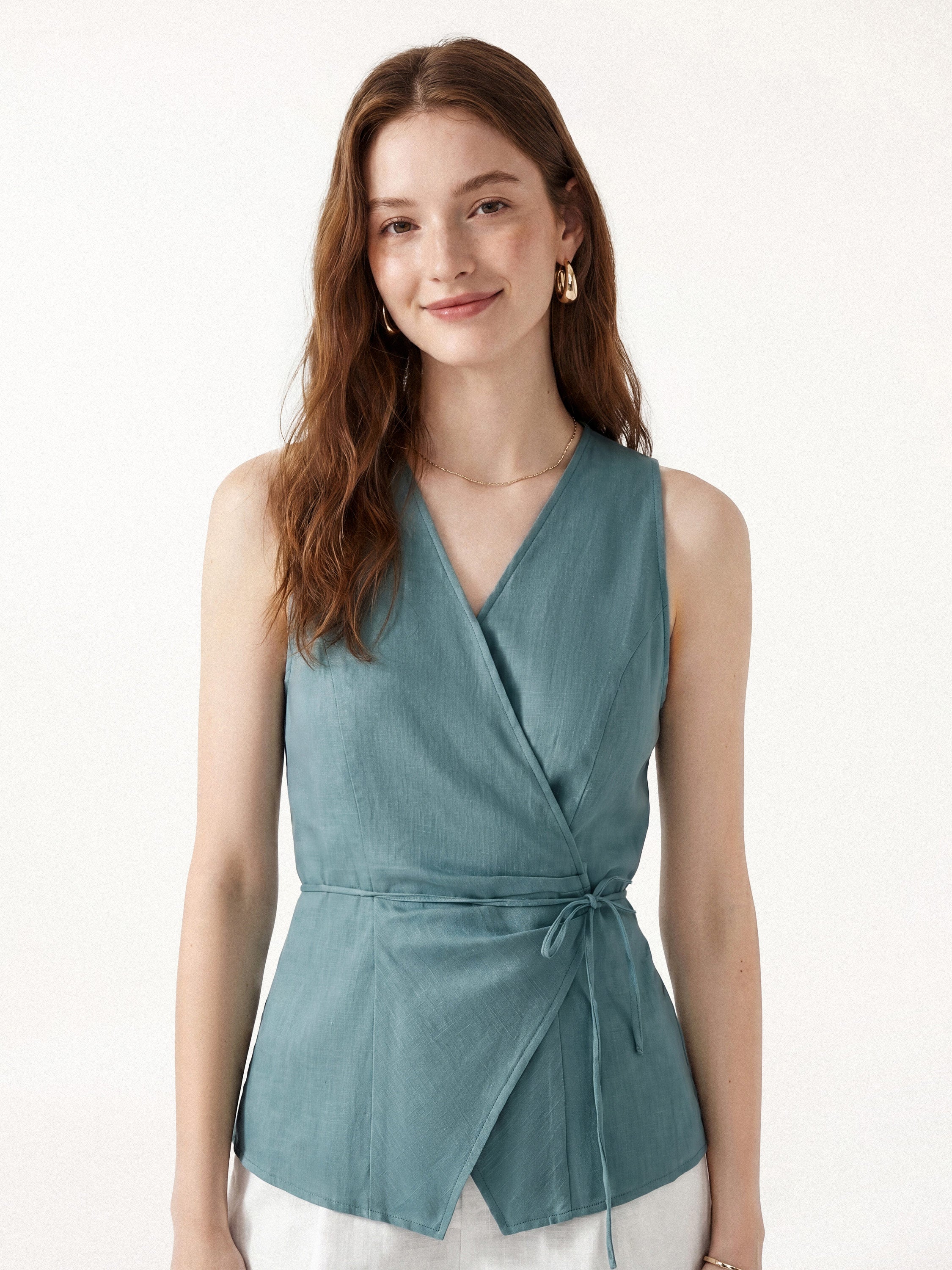 OGLmove Wrap Top with Self-Tie