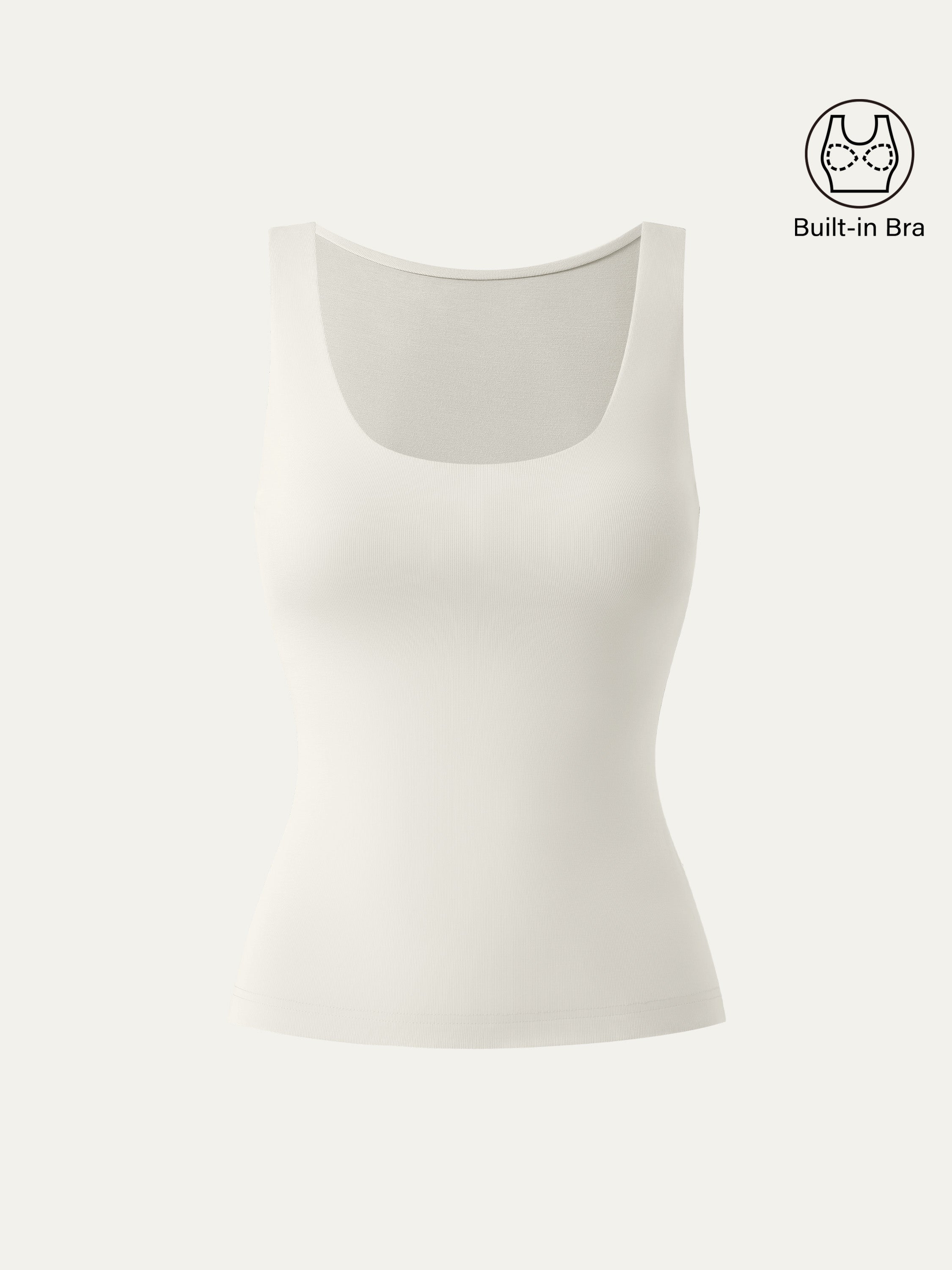 OGLmove Women's U-Neck Airy Bra Tank