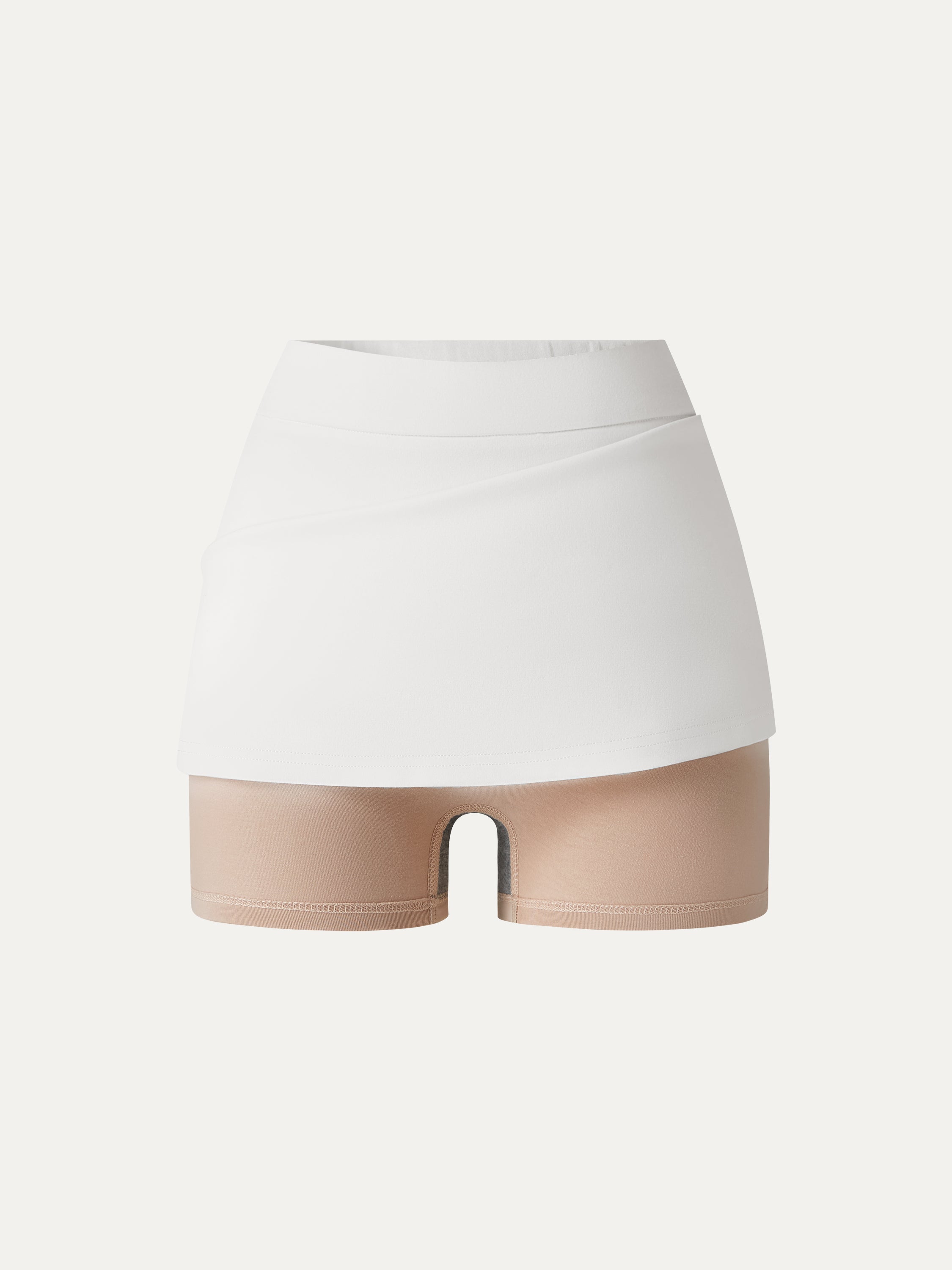 OGLmove Stretch Ponte Mid Rise Pull-On Mini Skirt