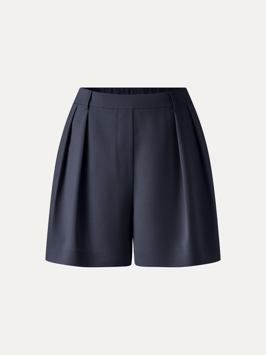 OGLmove Lyocell-Linen Tailored Shorts with Pockets