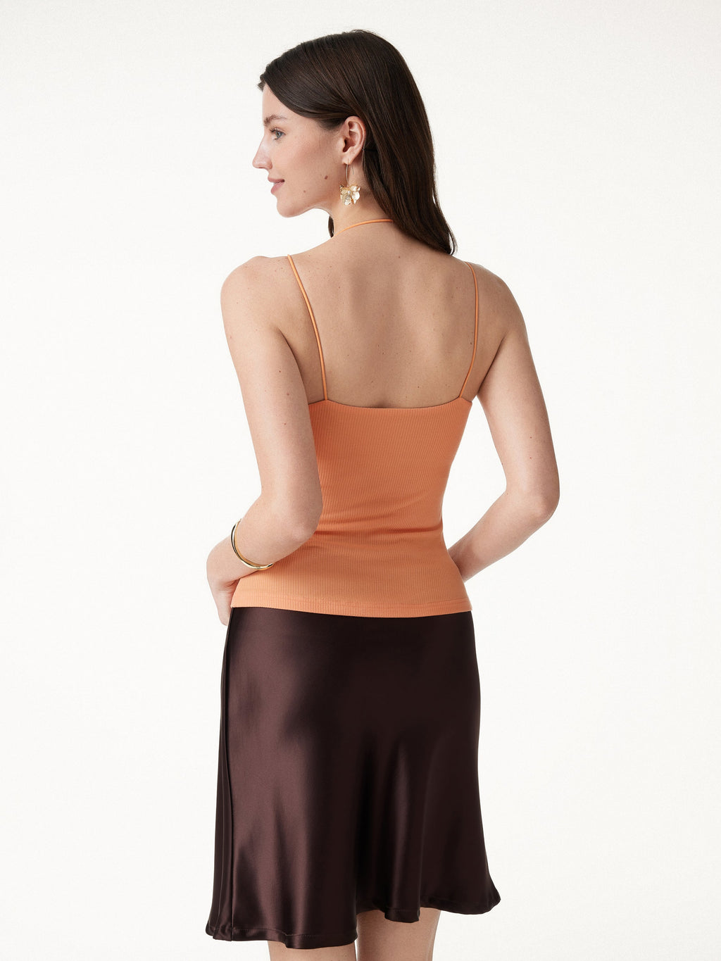 OGLmove Women's CoolTouch V-Neck Spaghetti Bra Tank
